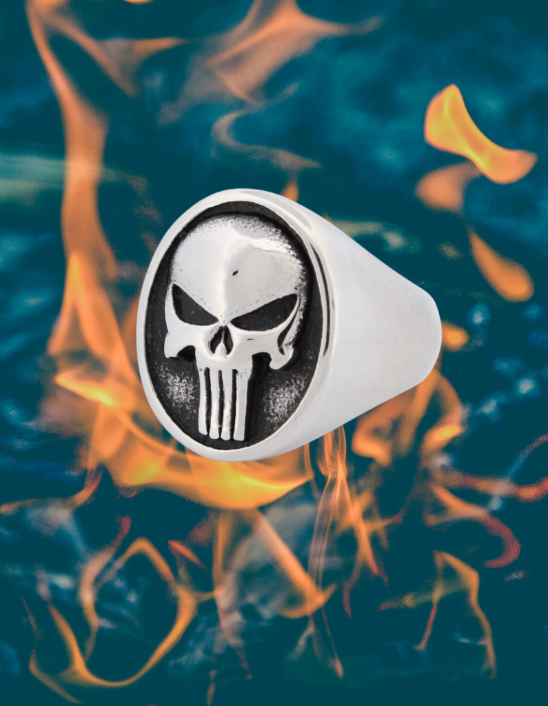Why Has The Punisher Skull Become Popular In Steel Jewellery?