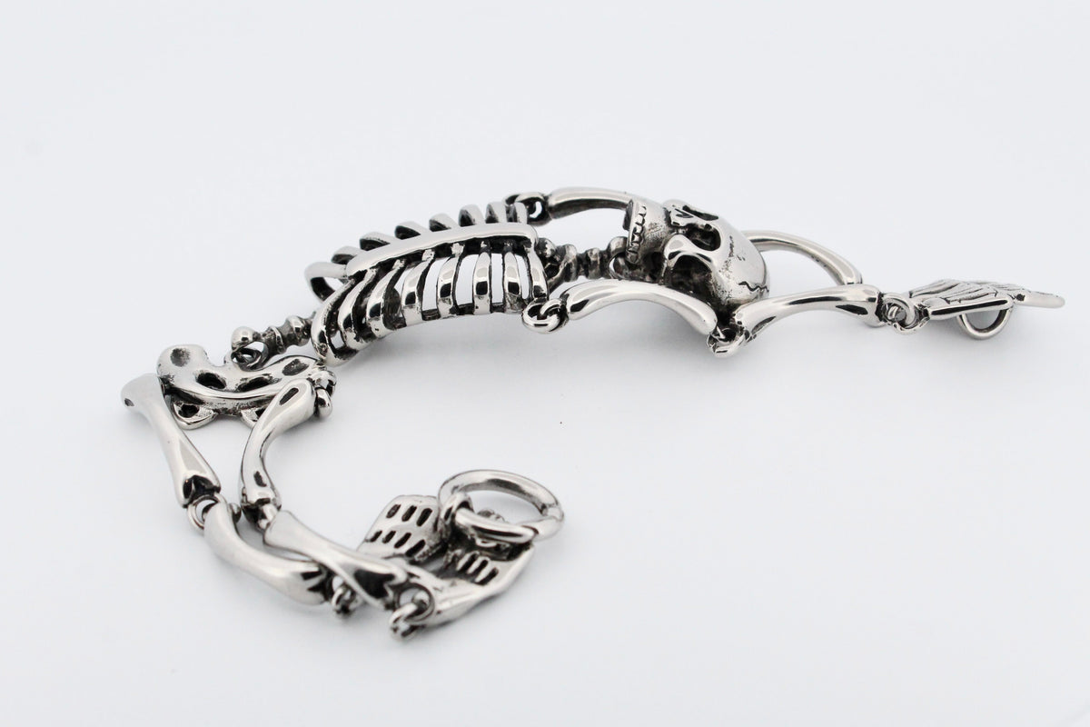 ARTICULATED SKELETON BRACELET