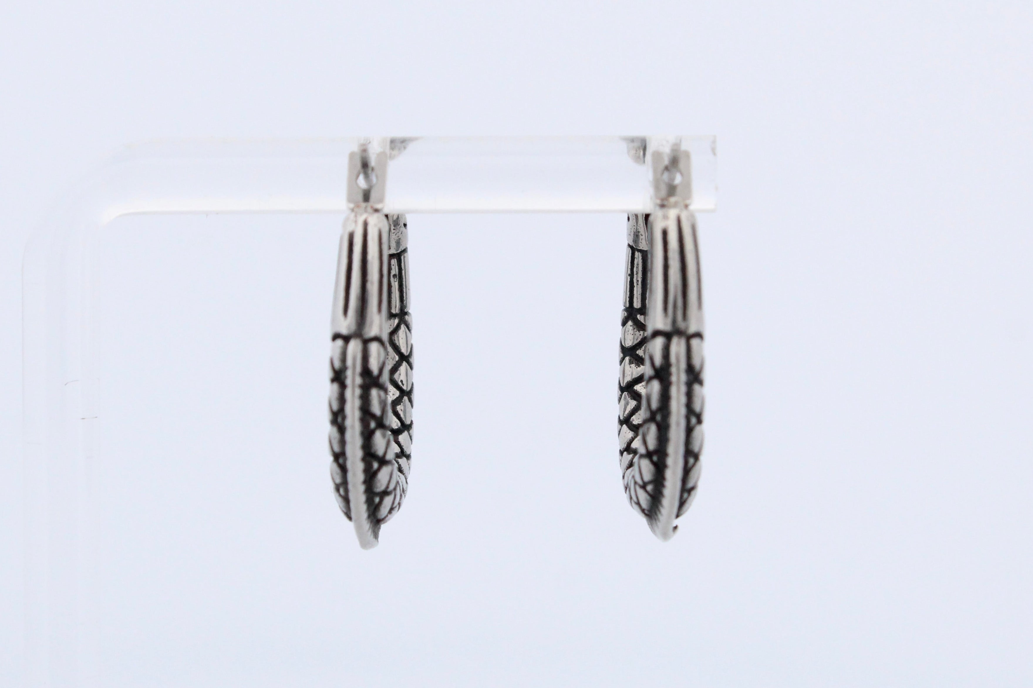 SCALES OF THE DEEP  HOOP EARRINGS