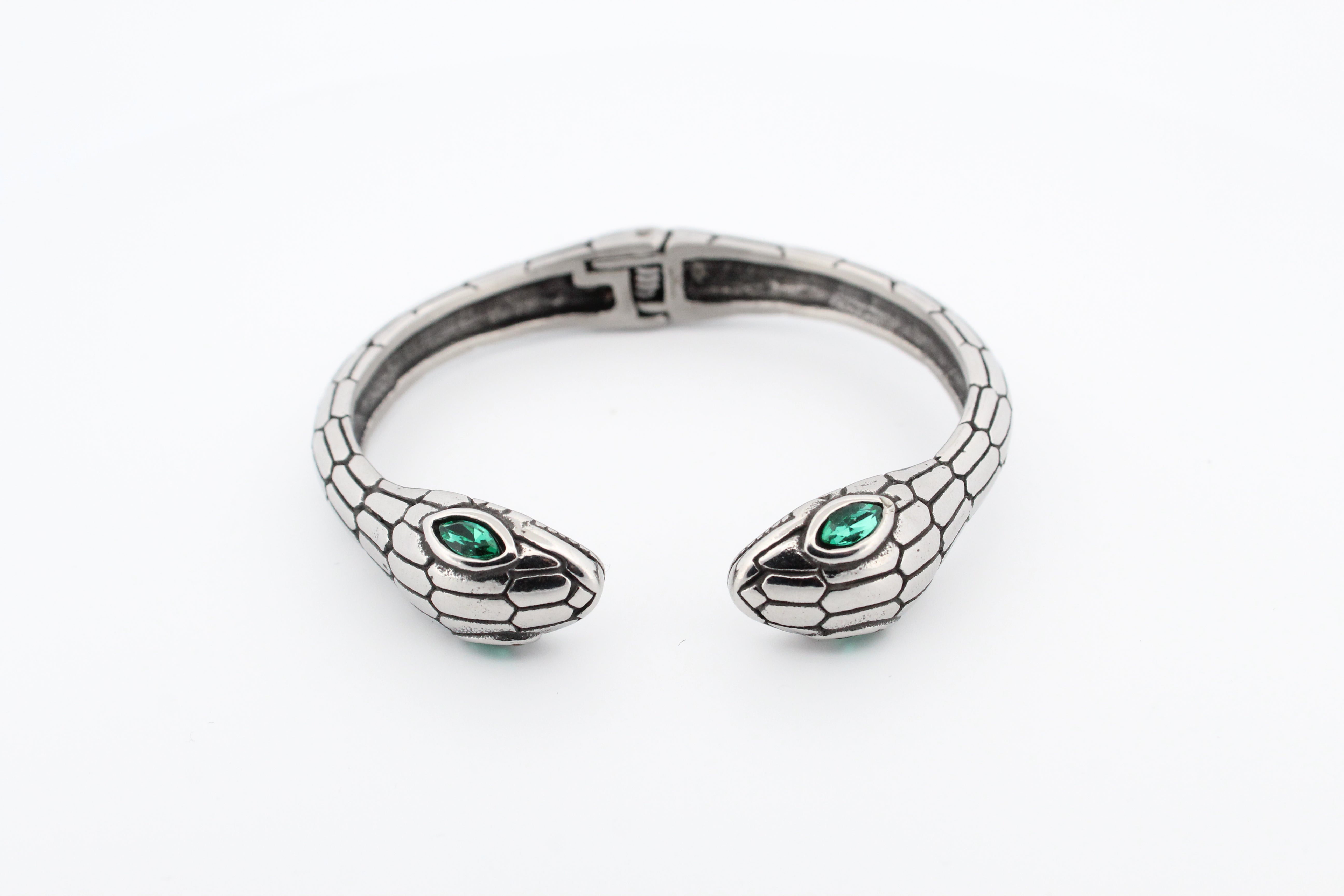 GREEN VENOM SNAKE BANGLE