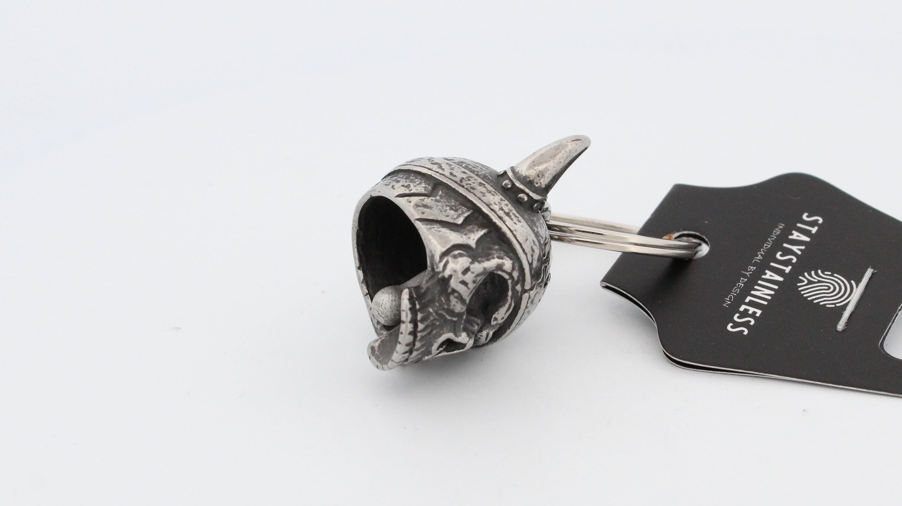 ANCIENT HORNED SKULL BELL