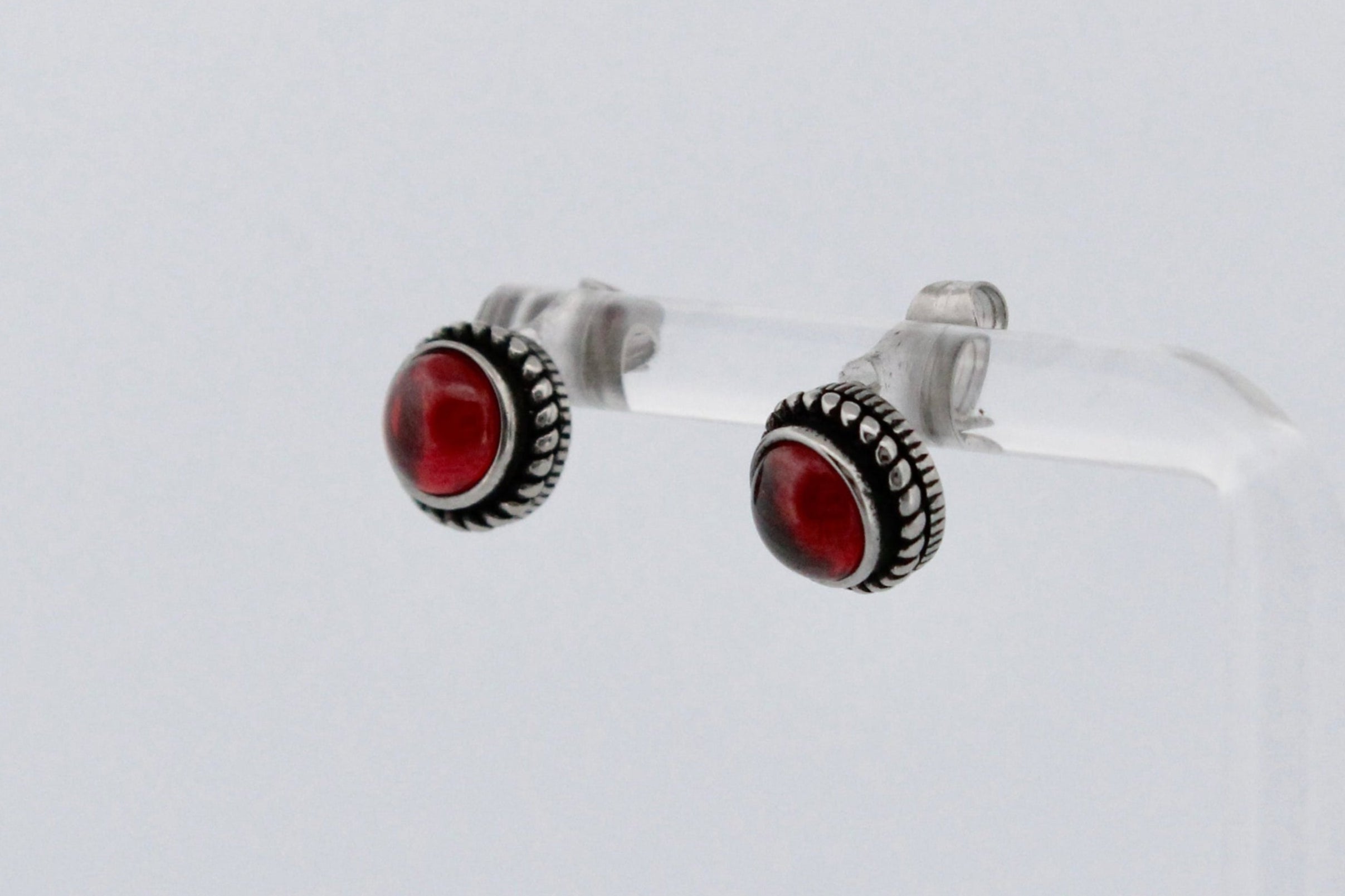 BLOOD DROP STUD EARRINGS
