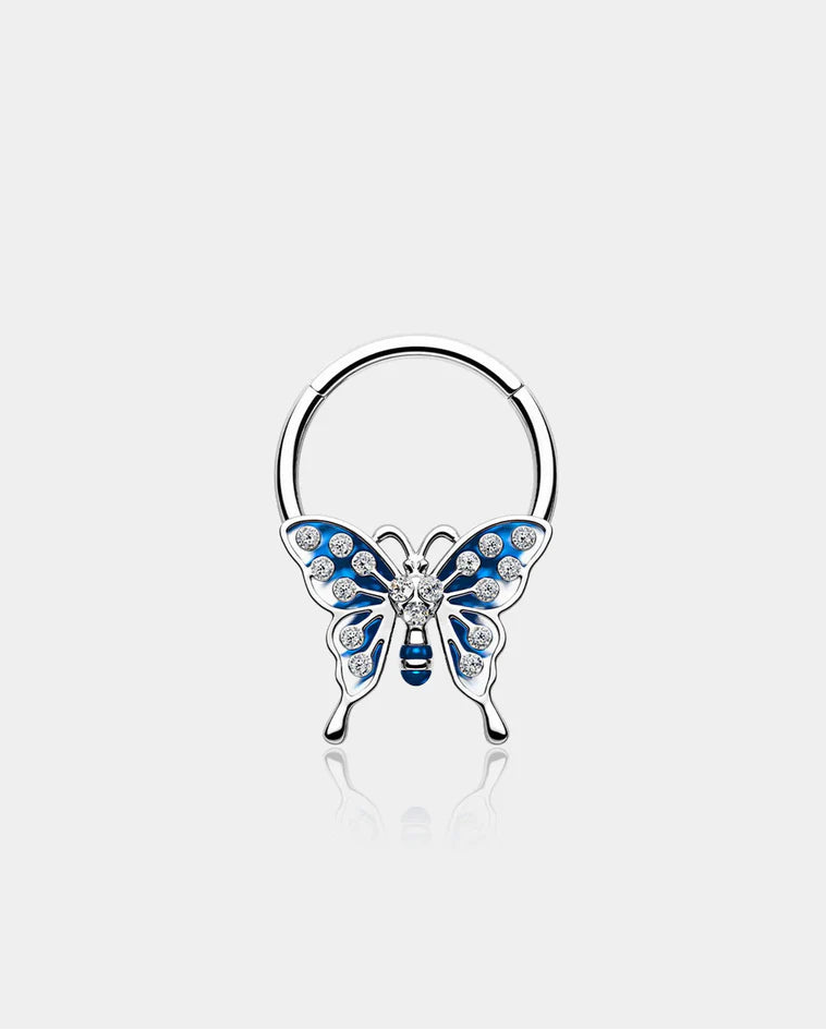 RAINFOREST BUTTERFLY SEPTUM RING