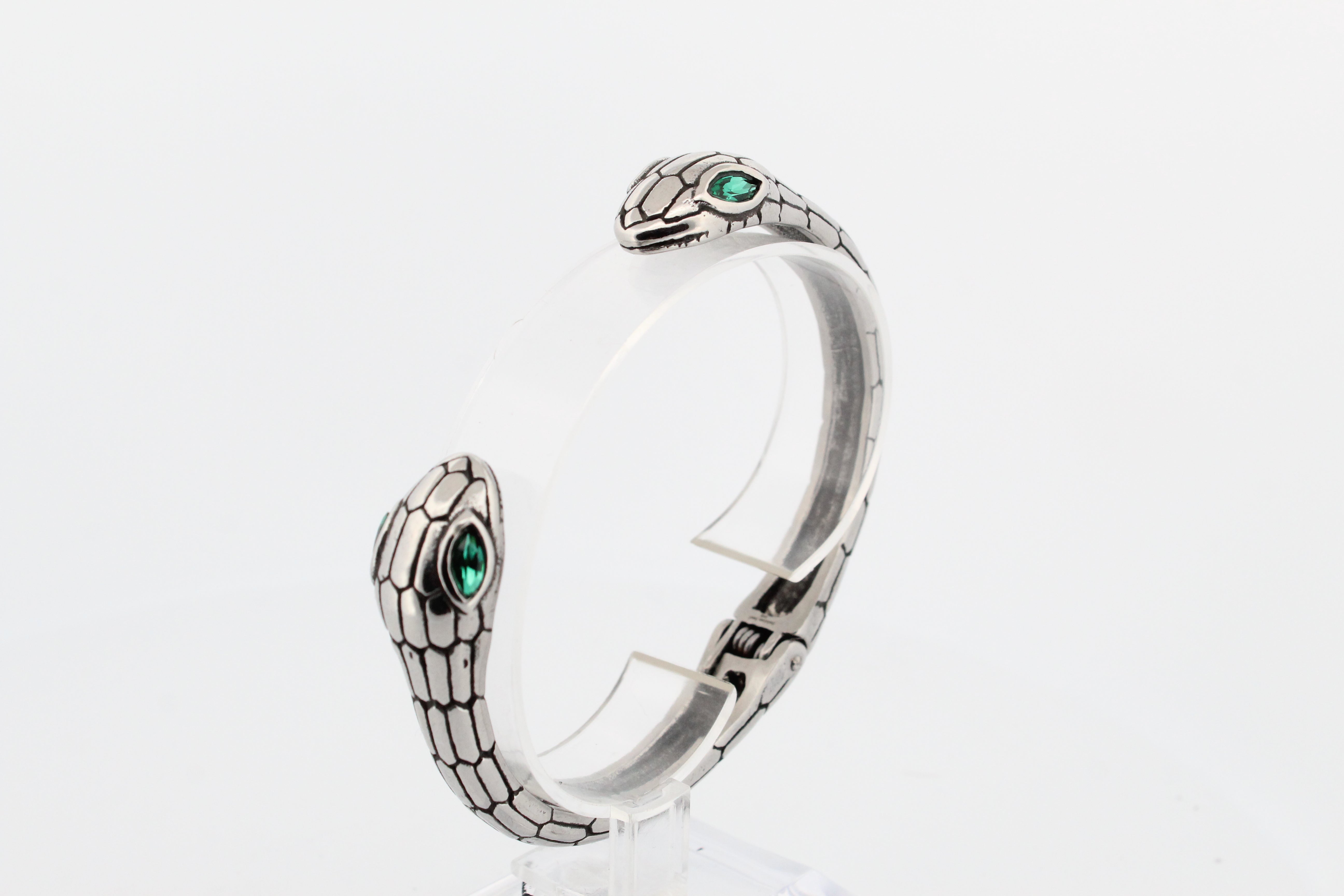 GREEN VENOM SNAKE BANGLE