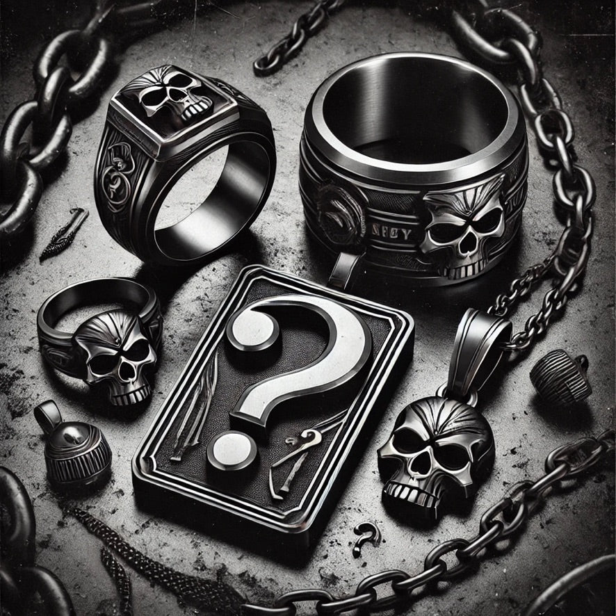 MYSTERY BUNDLE - 2 RINGS & 1 PENDANT WITH CHAIN
