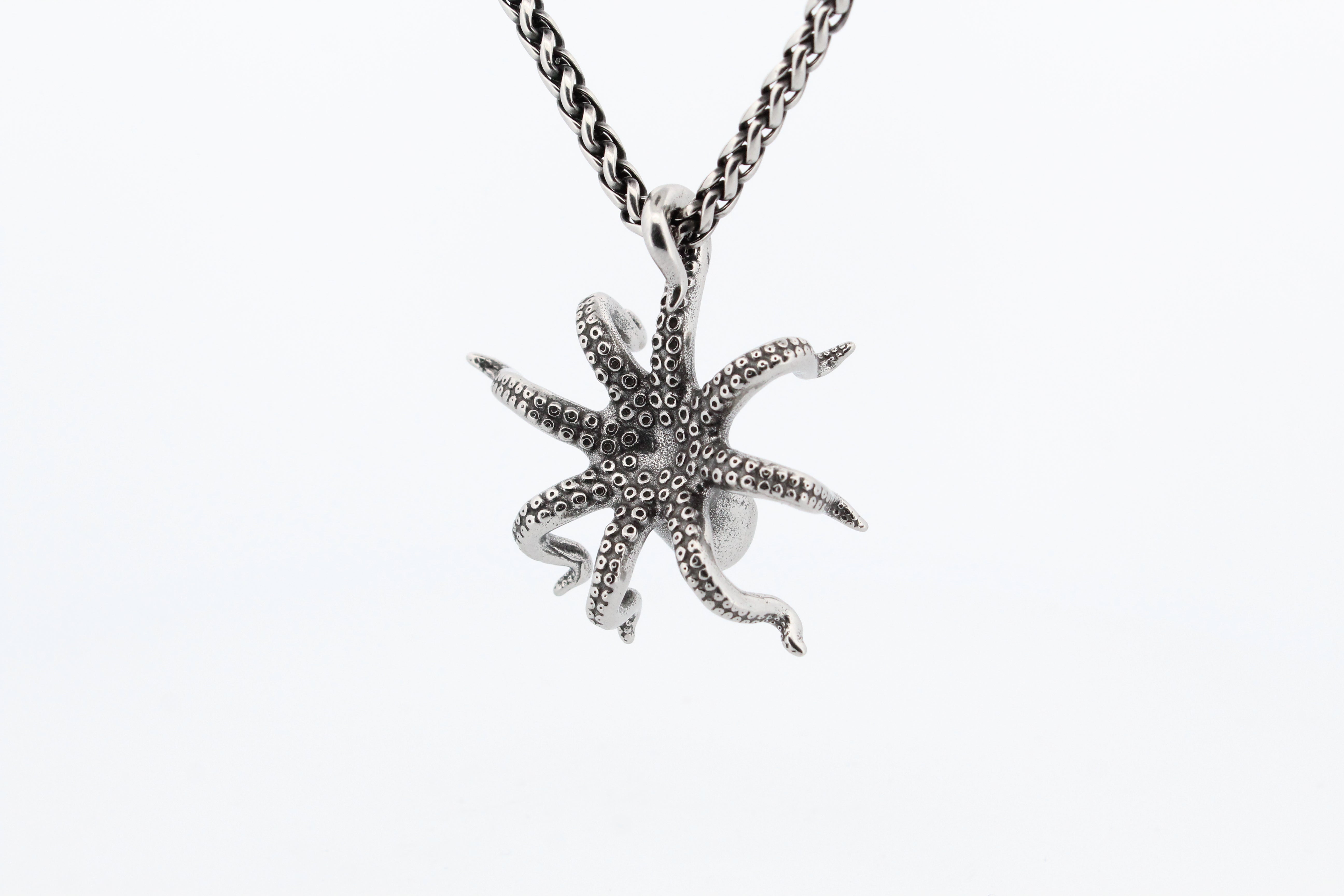 Buy Stainless Steel Octopus Pendant Chain | STAYSTAINLESS