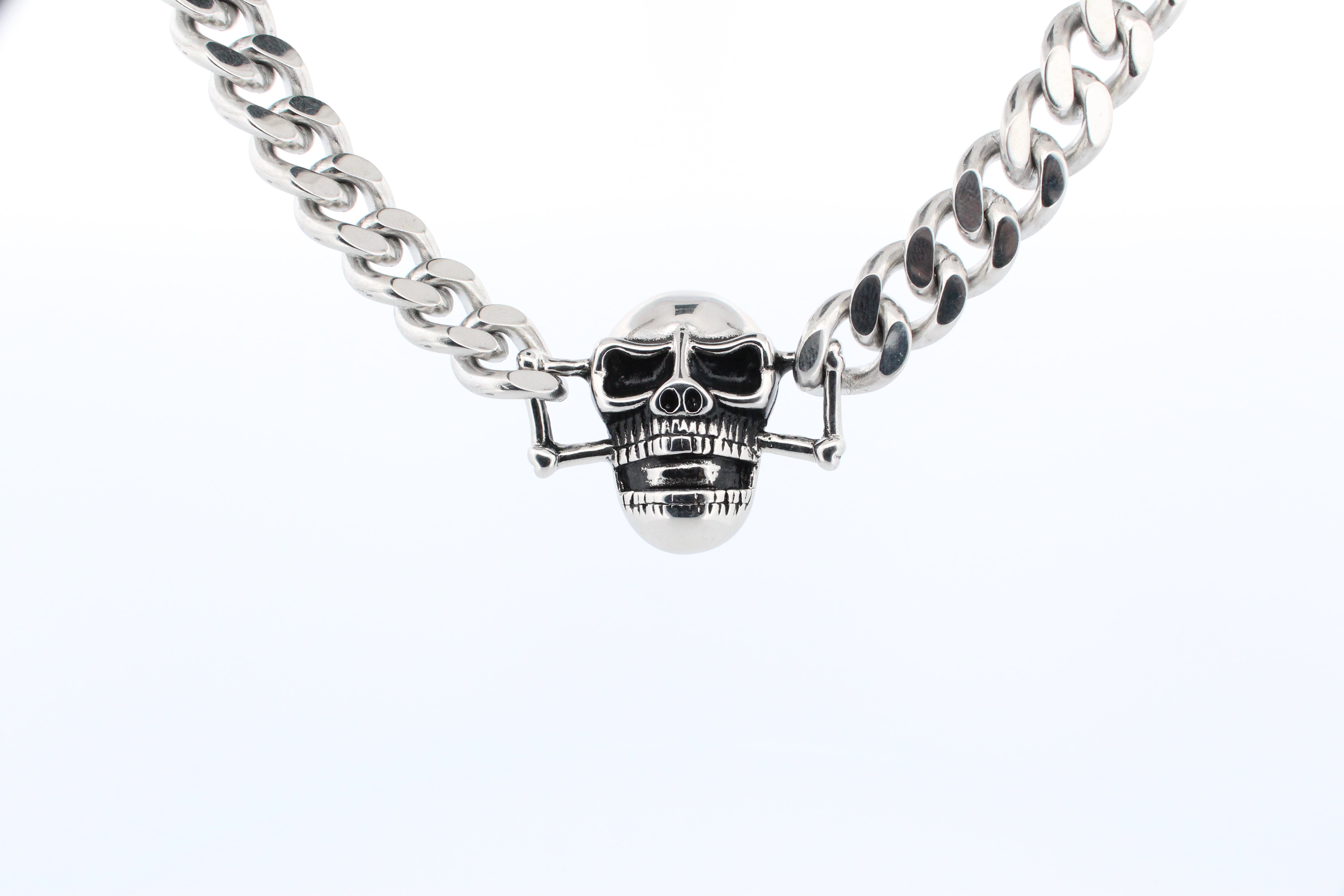 SKULL CHOKER CHAIN