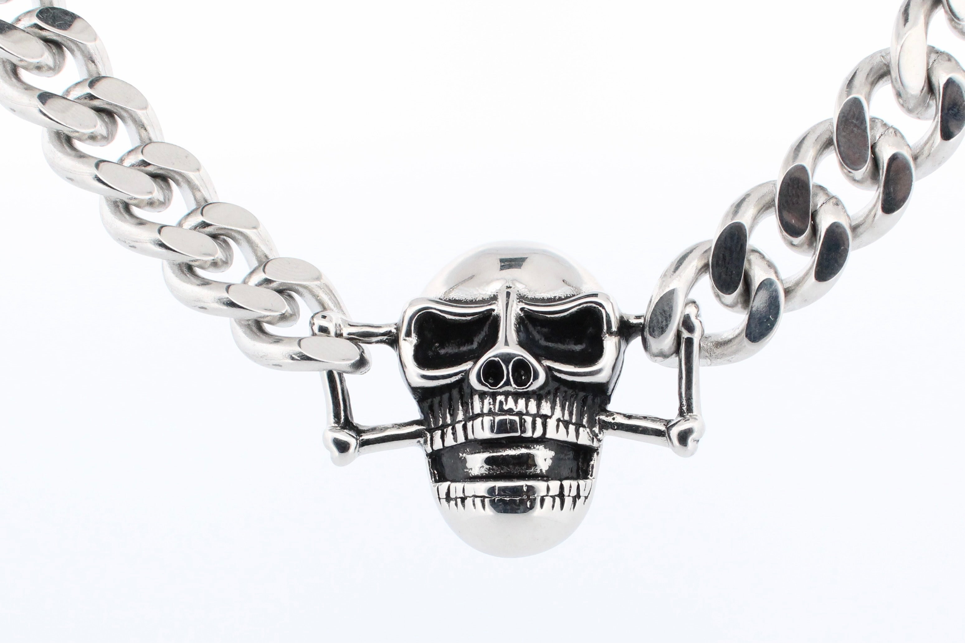 SKULL CHOKER CHAIN