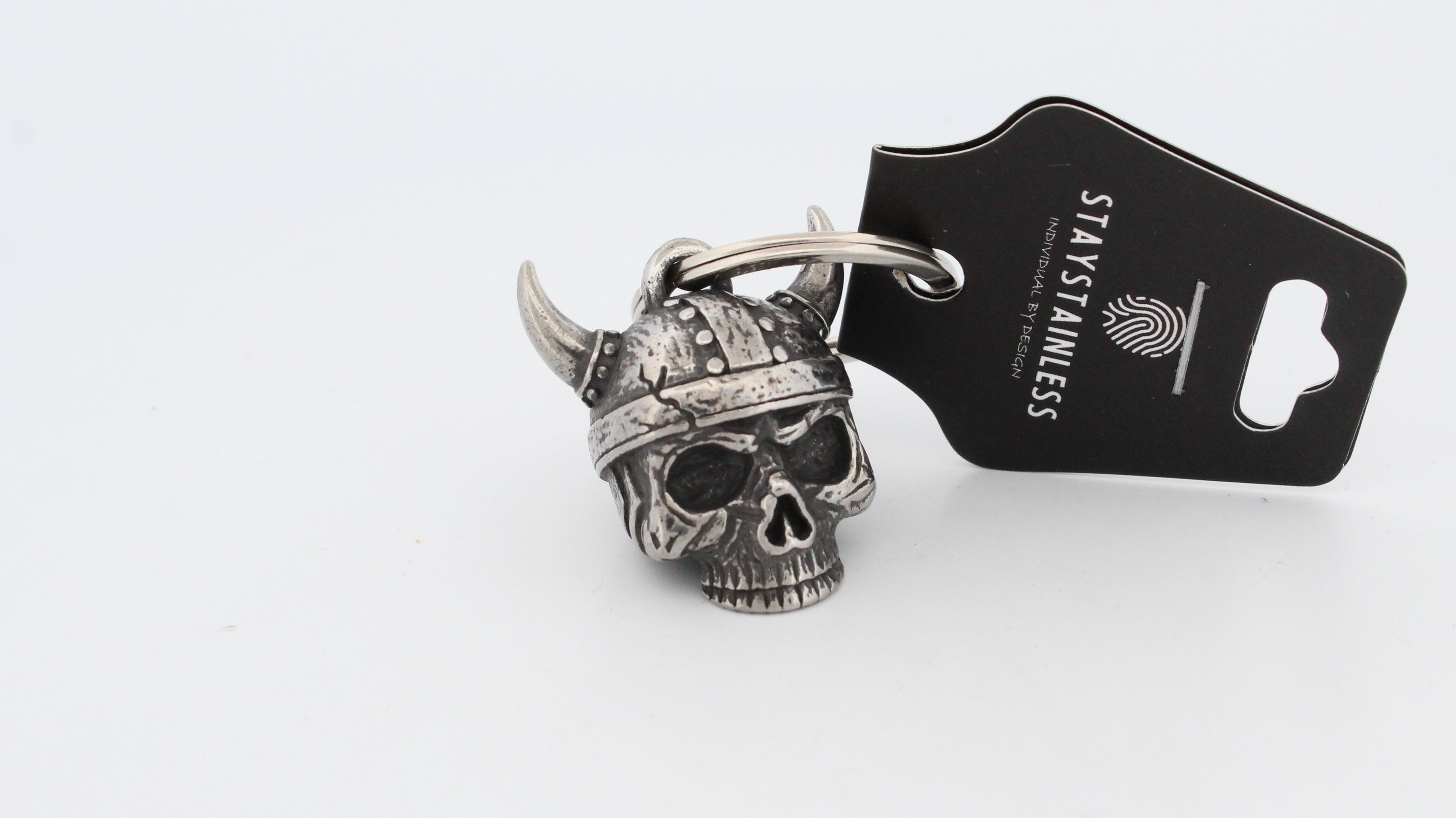 ANCIENT HORNED SKULL BELL