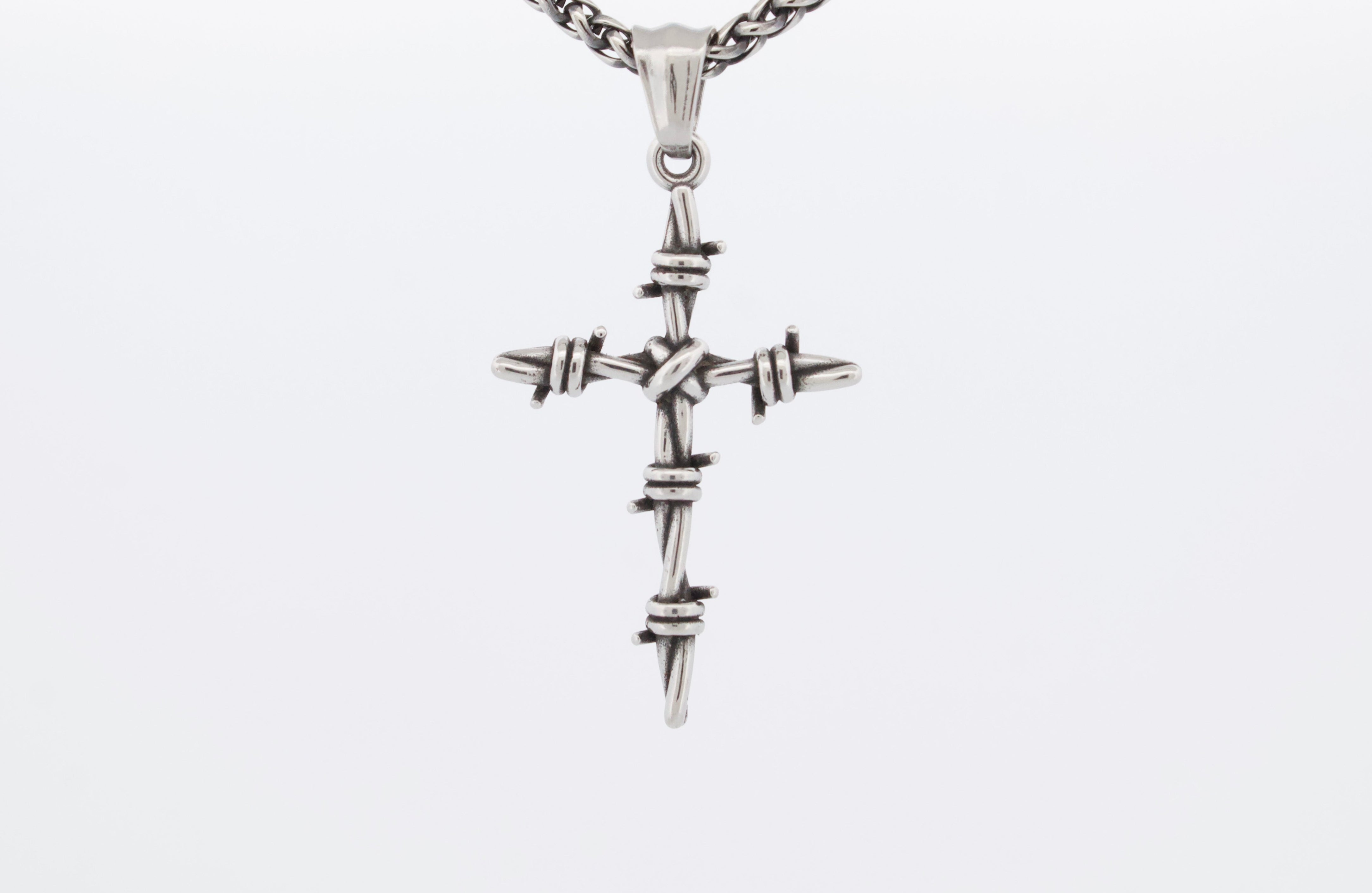 THORNBORN CROSS PENDANT & CHAIN