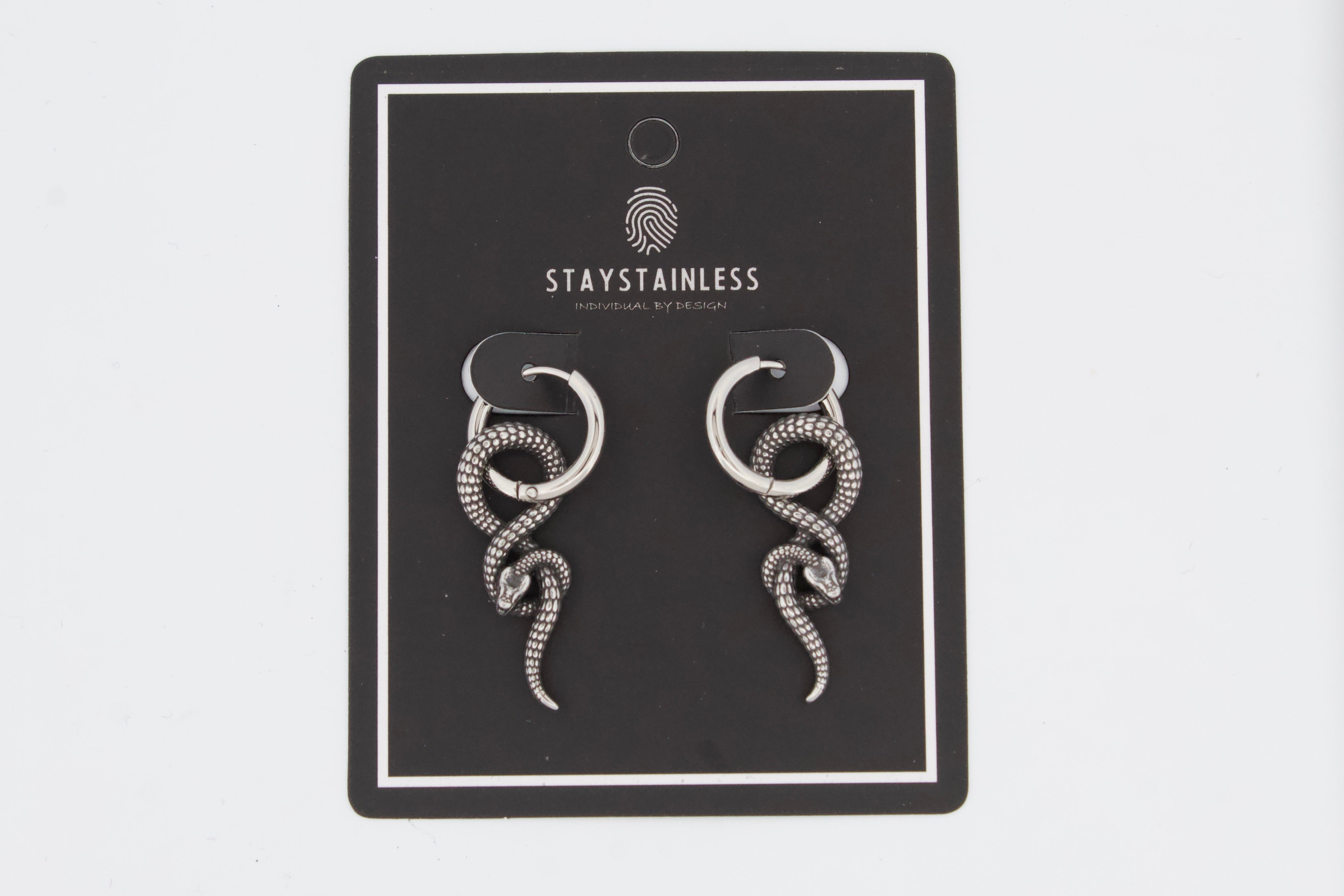 OPHIDIAN HOOP EARRINGS