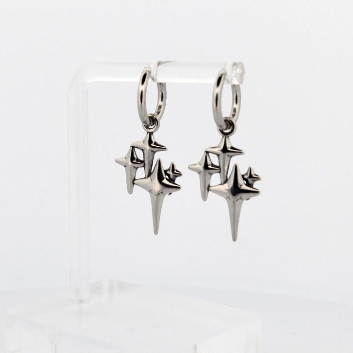 CONSTELLATION HOOP EARRINGS