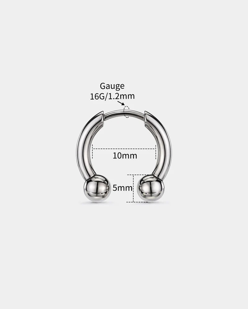 THREADLESS HORSESHOE SEPTUM RING