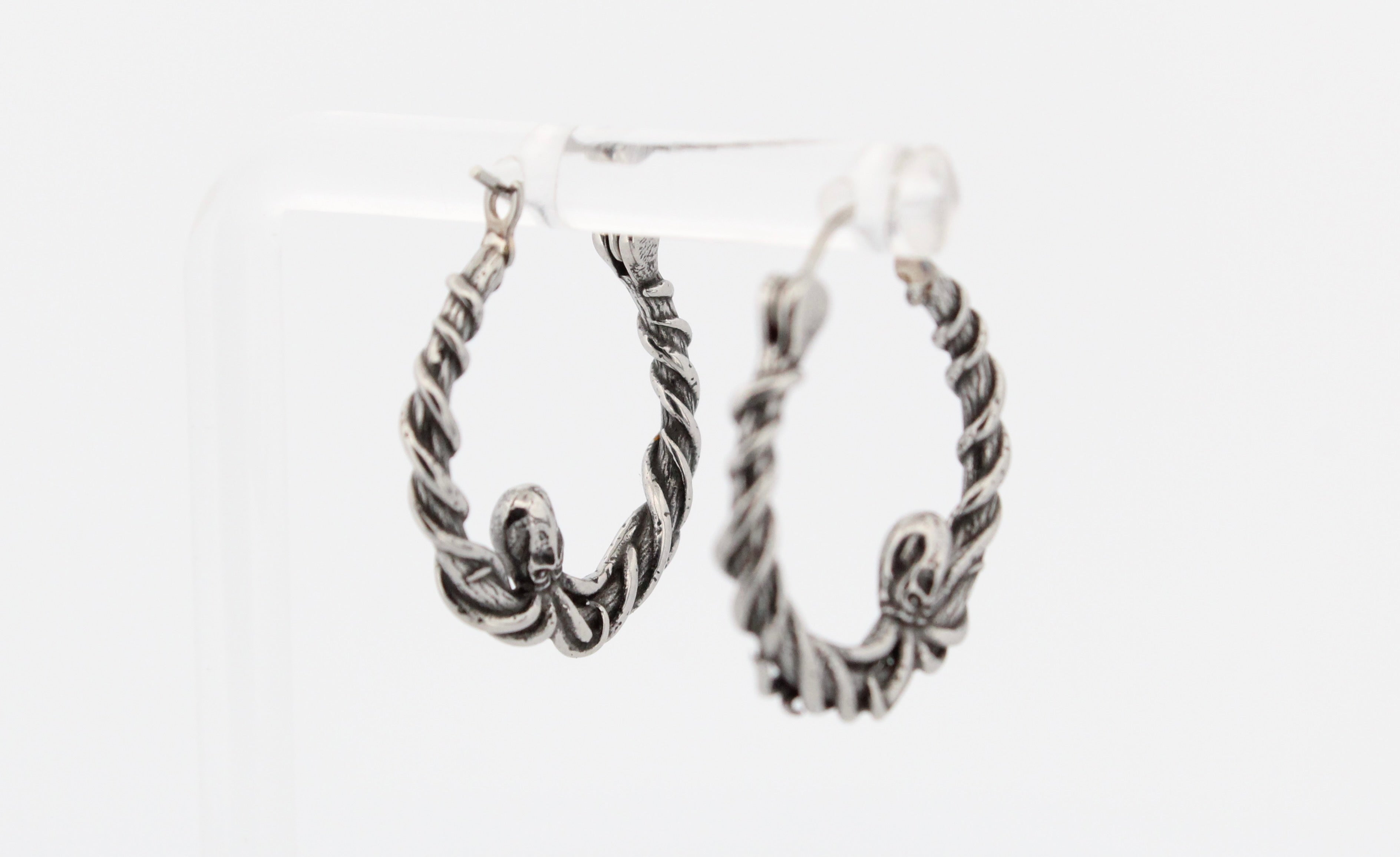 OCTOPUS ROPE HOOP EARRINGS
