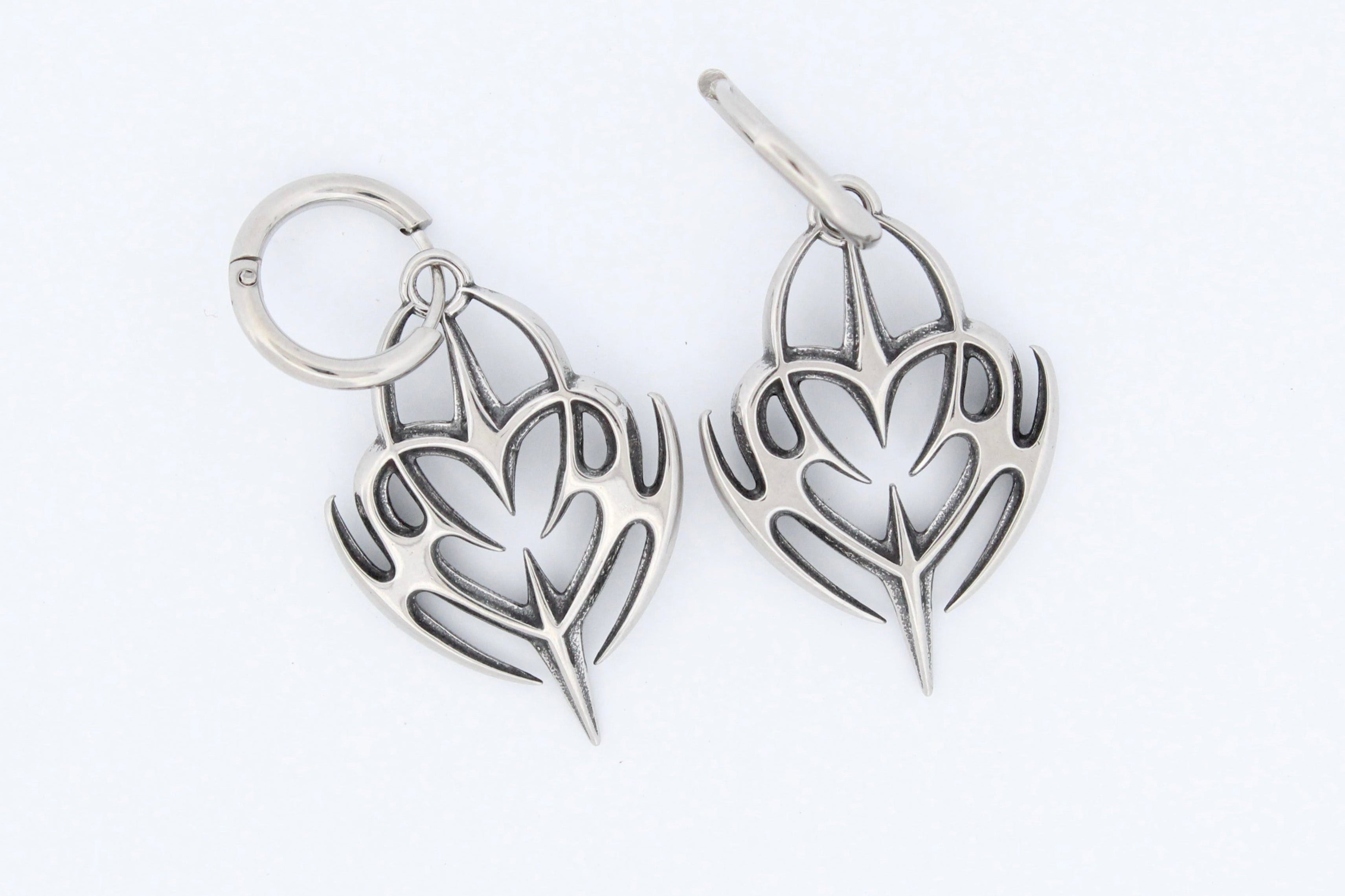 GOTHIC HOOP EARRINGS