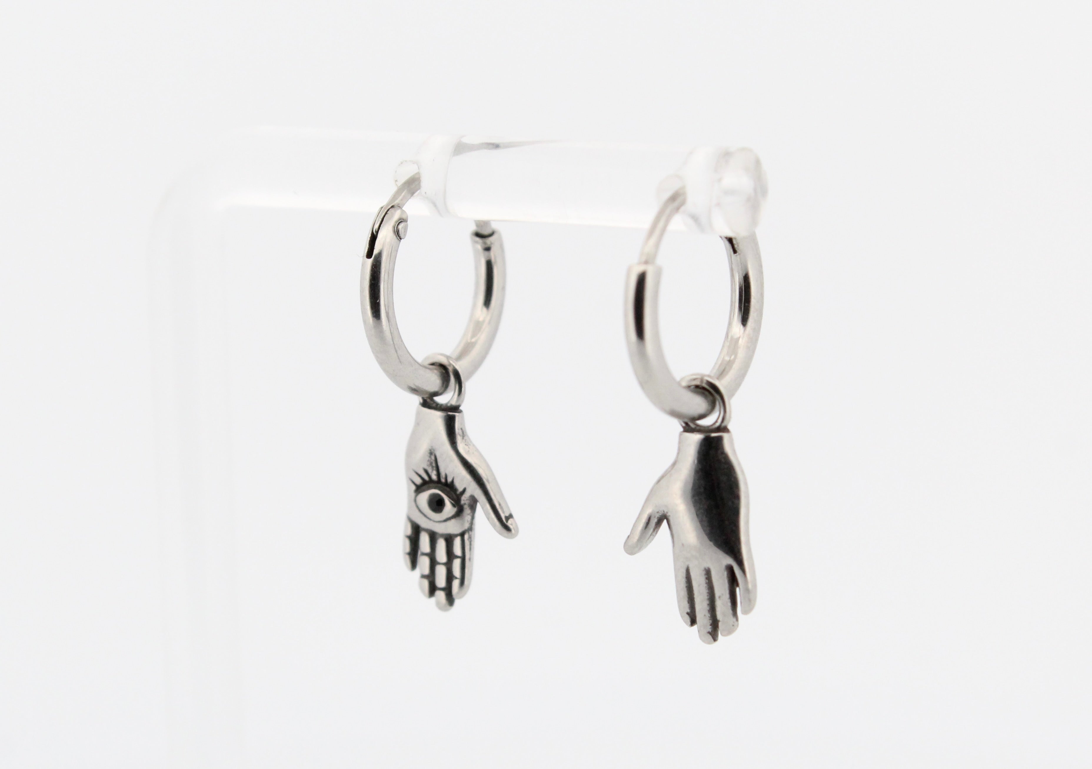 ALL SEEING EYE HOOP EARRINGS