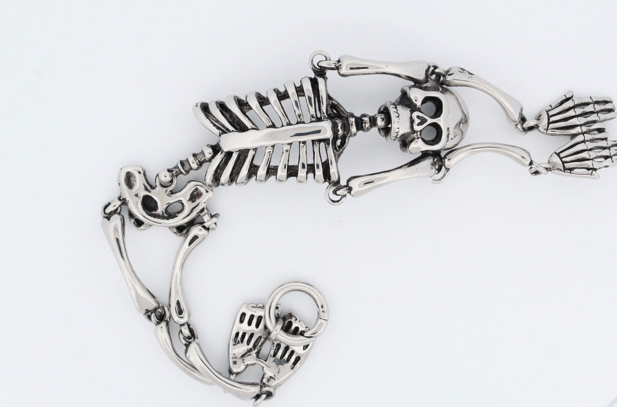 ARTICULATED SKELETON BRACELET