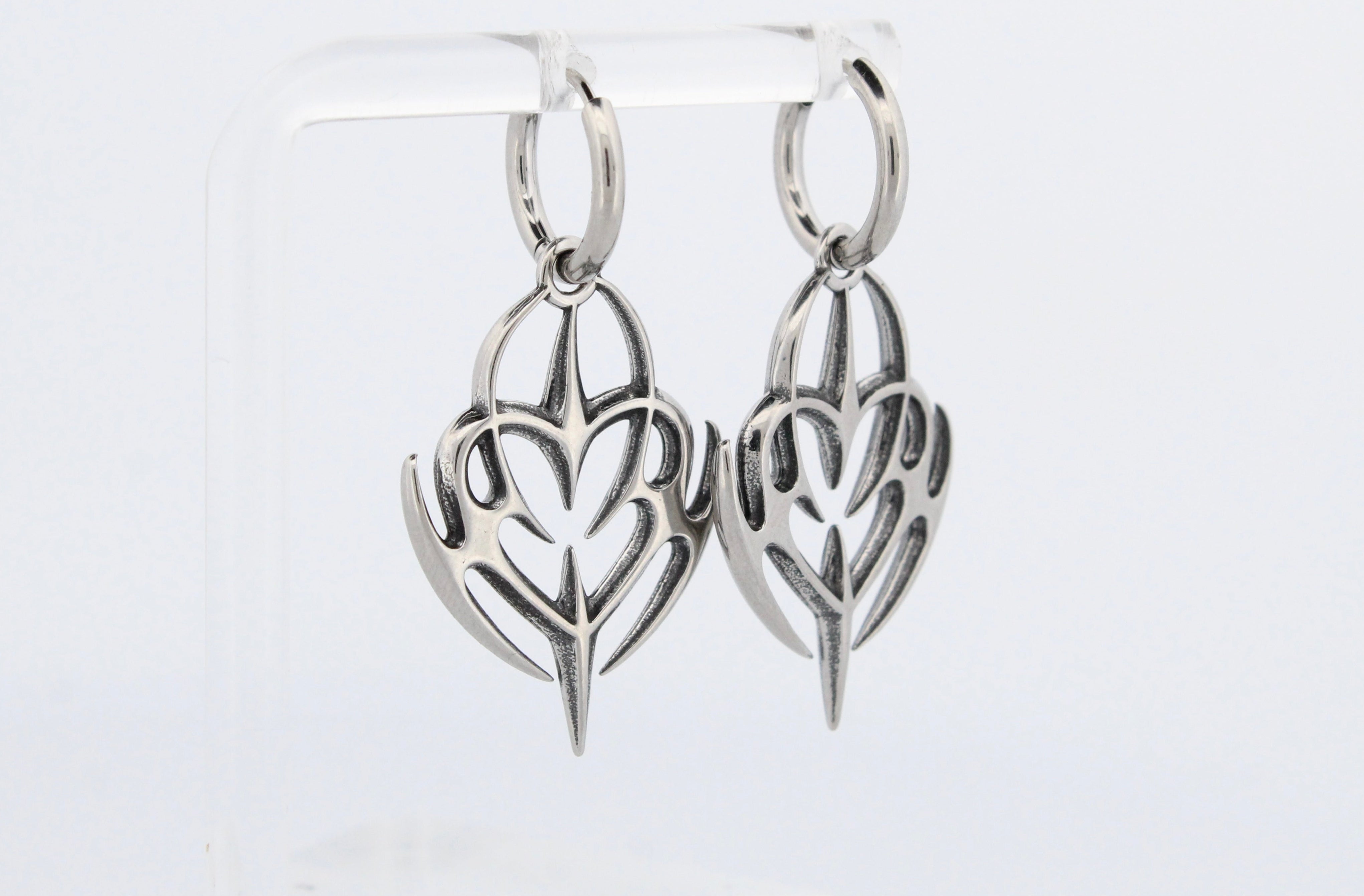 GOTHIC HOOP EARRINGS