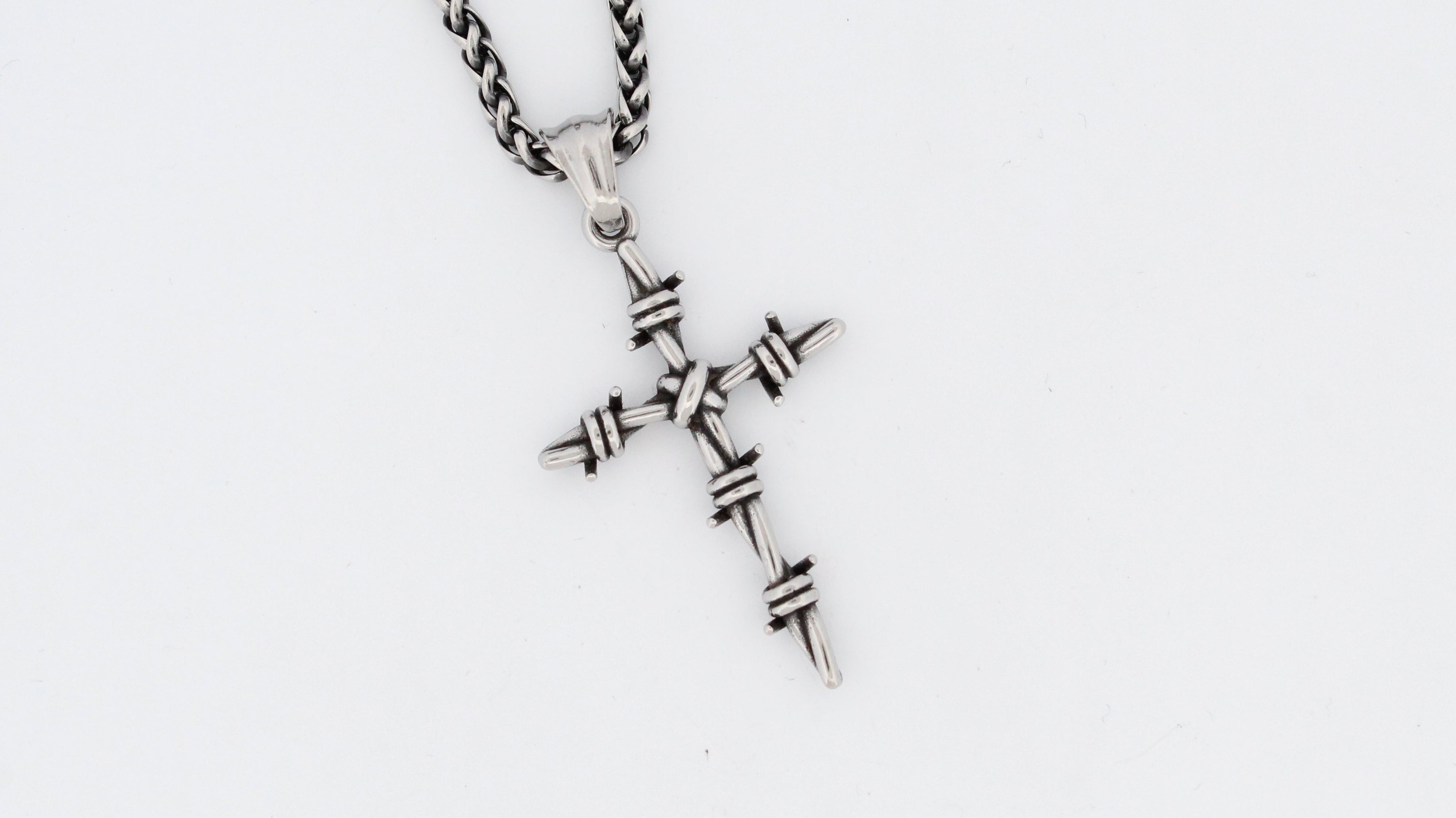 THORNBORN CROSS PENDANT & CHAIN