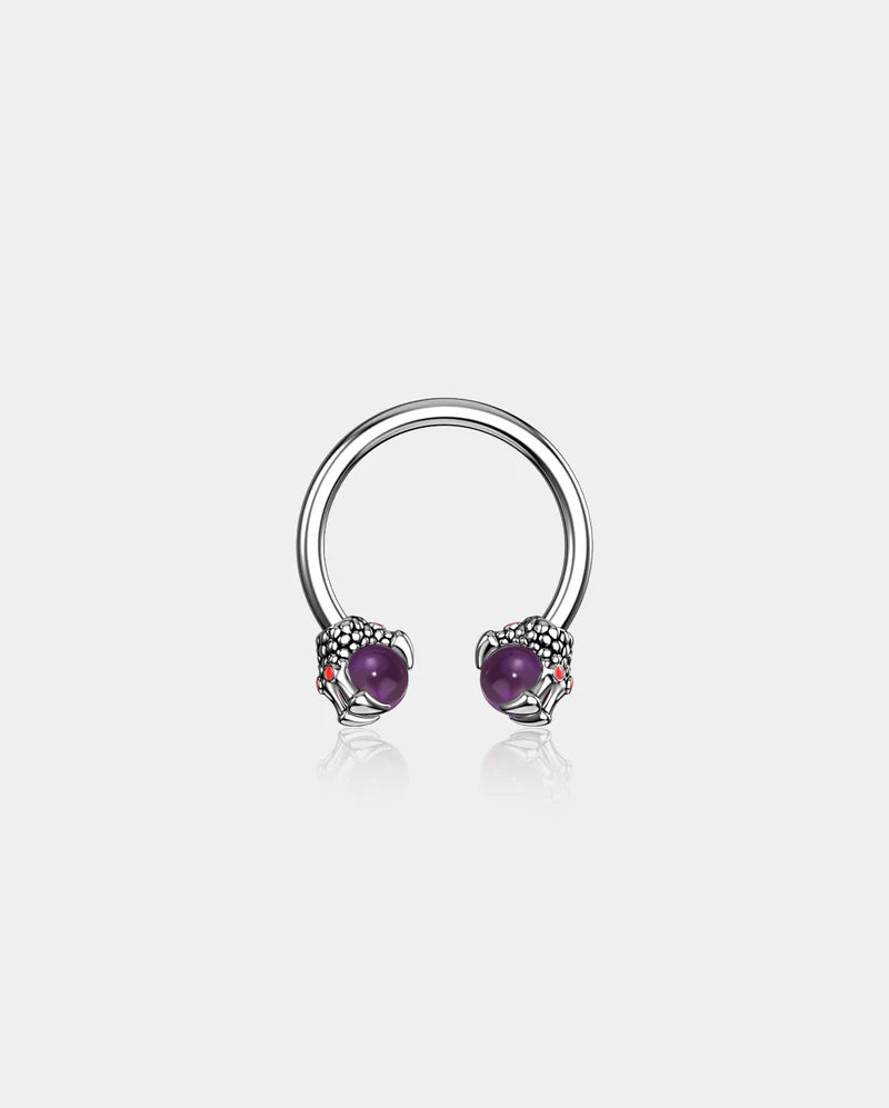 STONE DRAGON CLAW SEPTUM DAITH RING