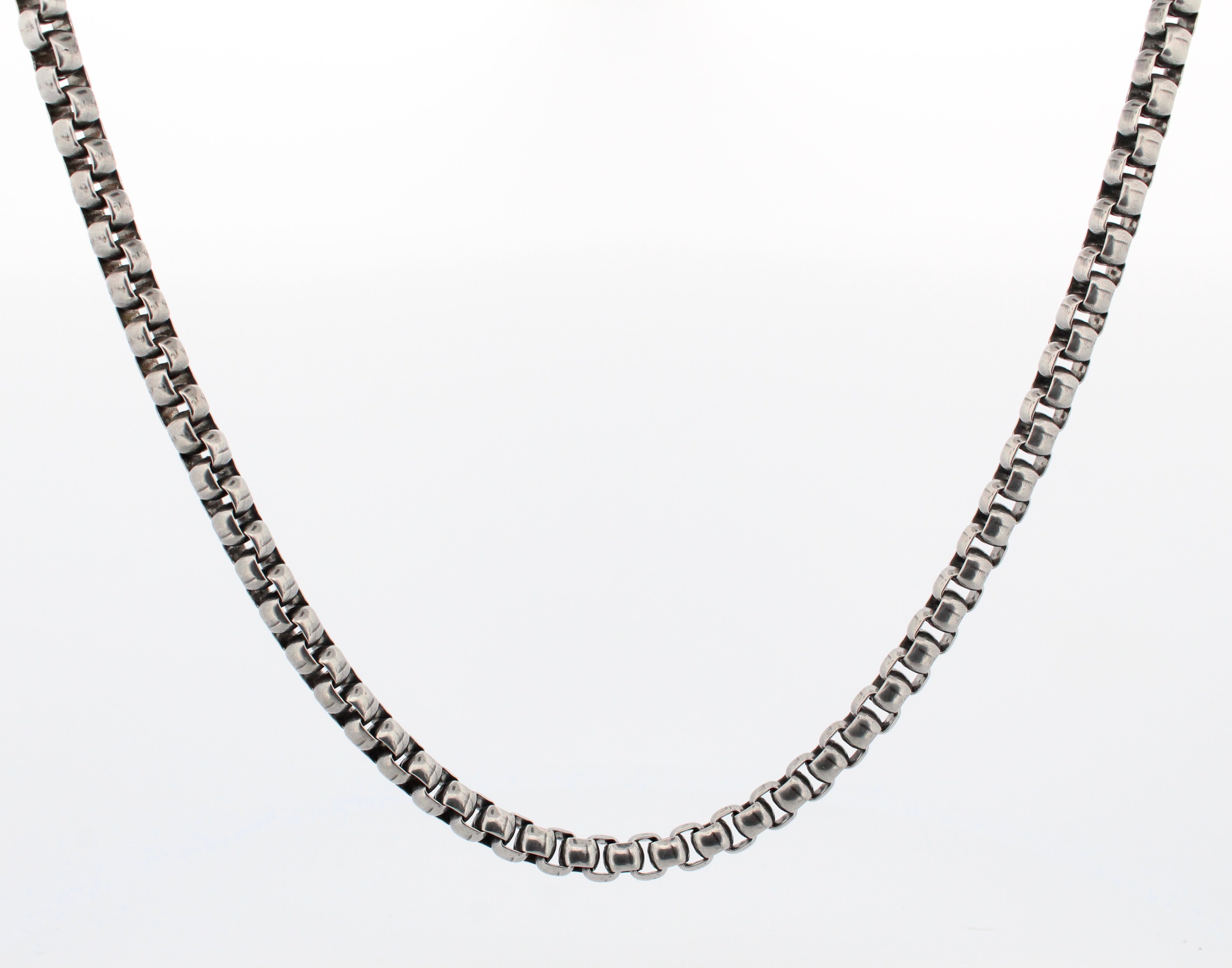 SEMI POLISHED BOX LINK CHAIN