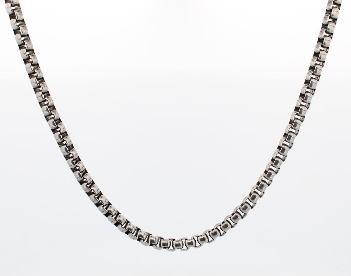 SEMI POLISHED BOX LINK CHAIN