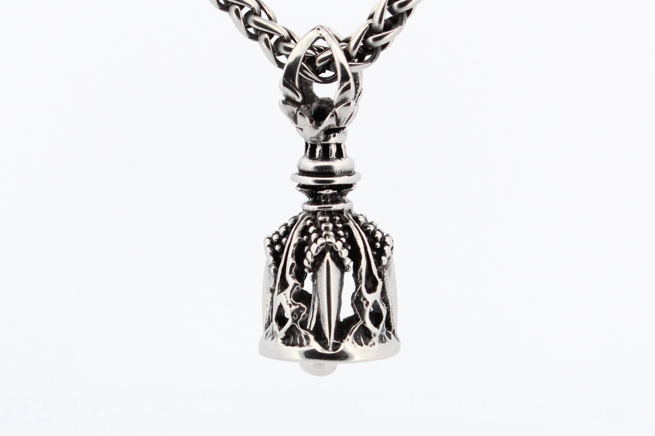 CLAW BELL PENDANT & CHAIN