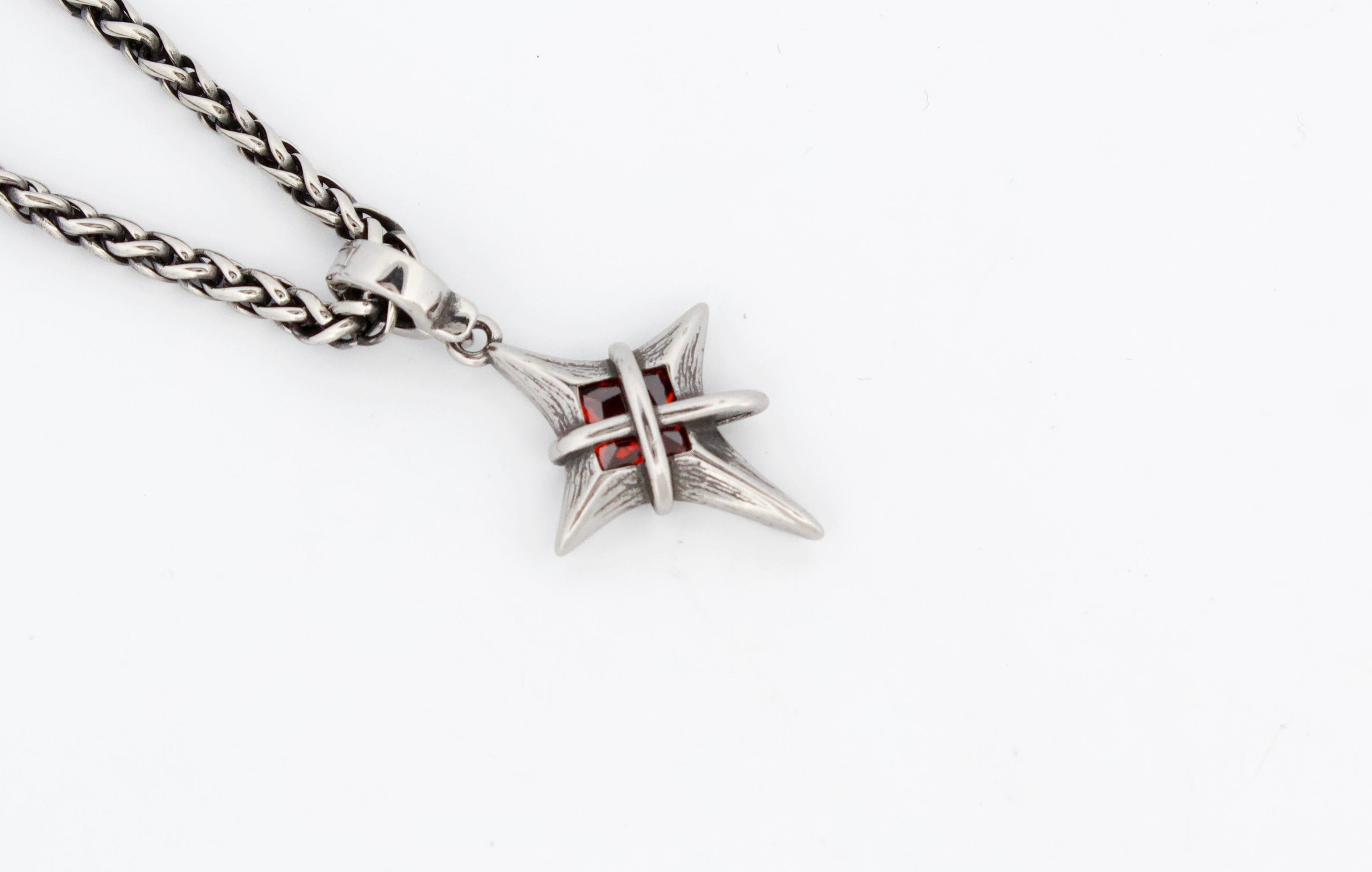 Chain With Core RED CORE PENDANT & CHAIN
