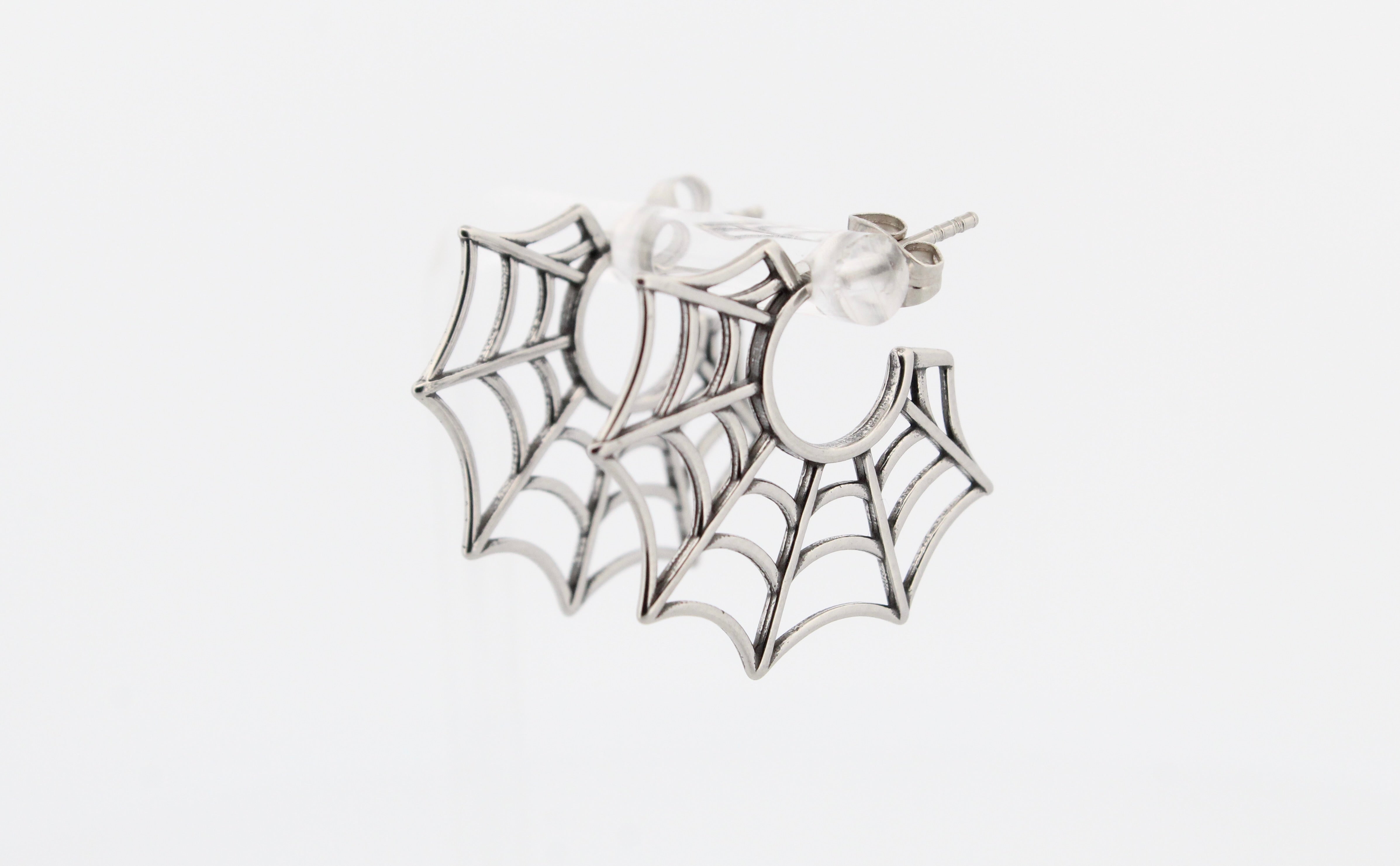 COBWEB STUD EARRINGS