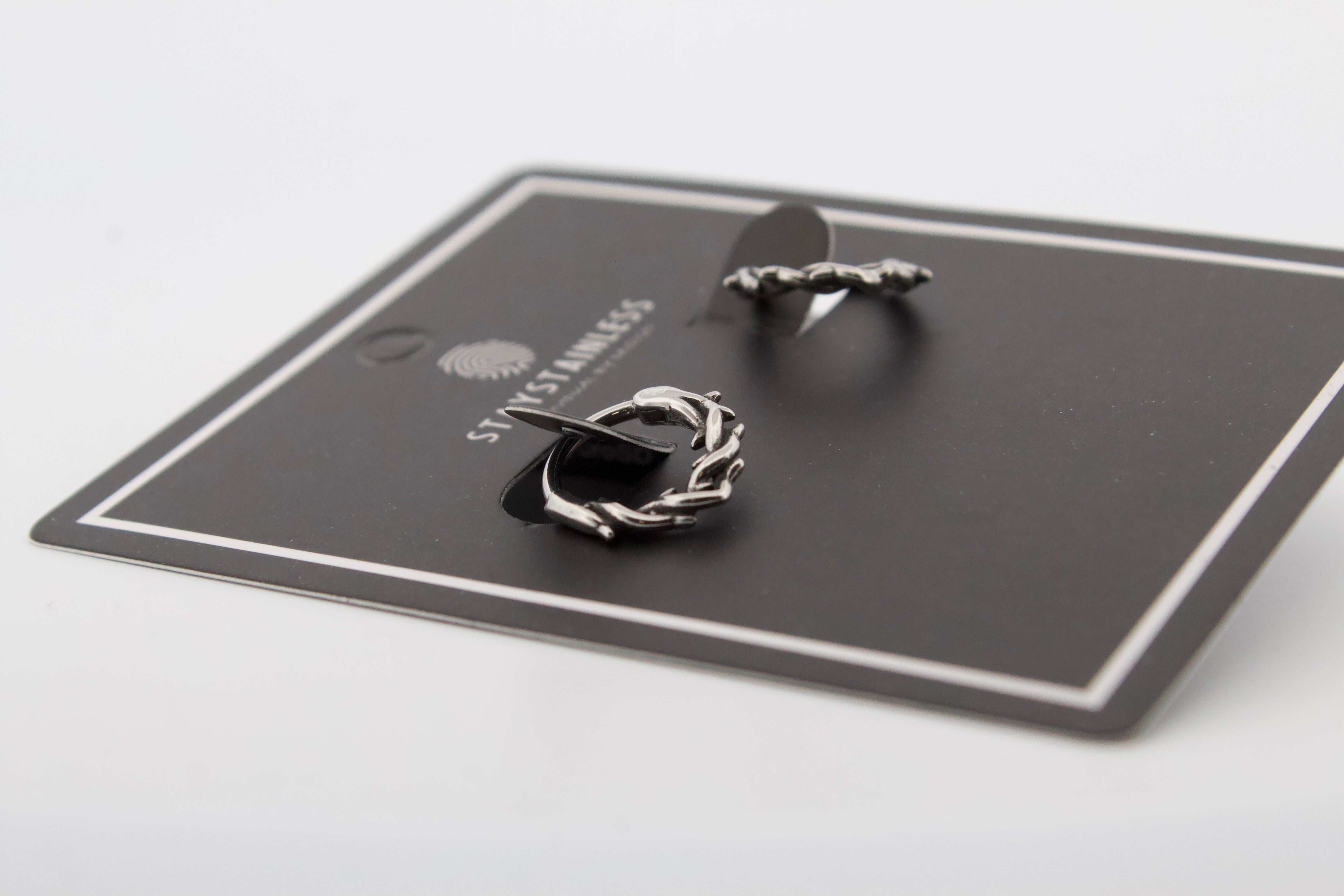 HAWTHORN HOOP EARRINGS