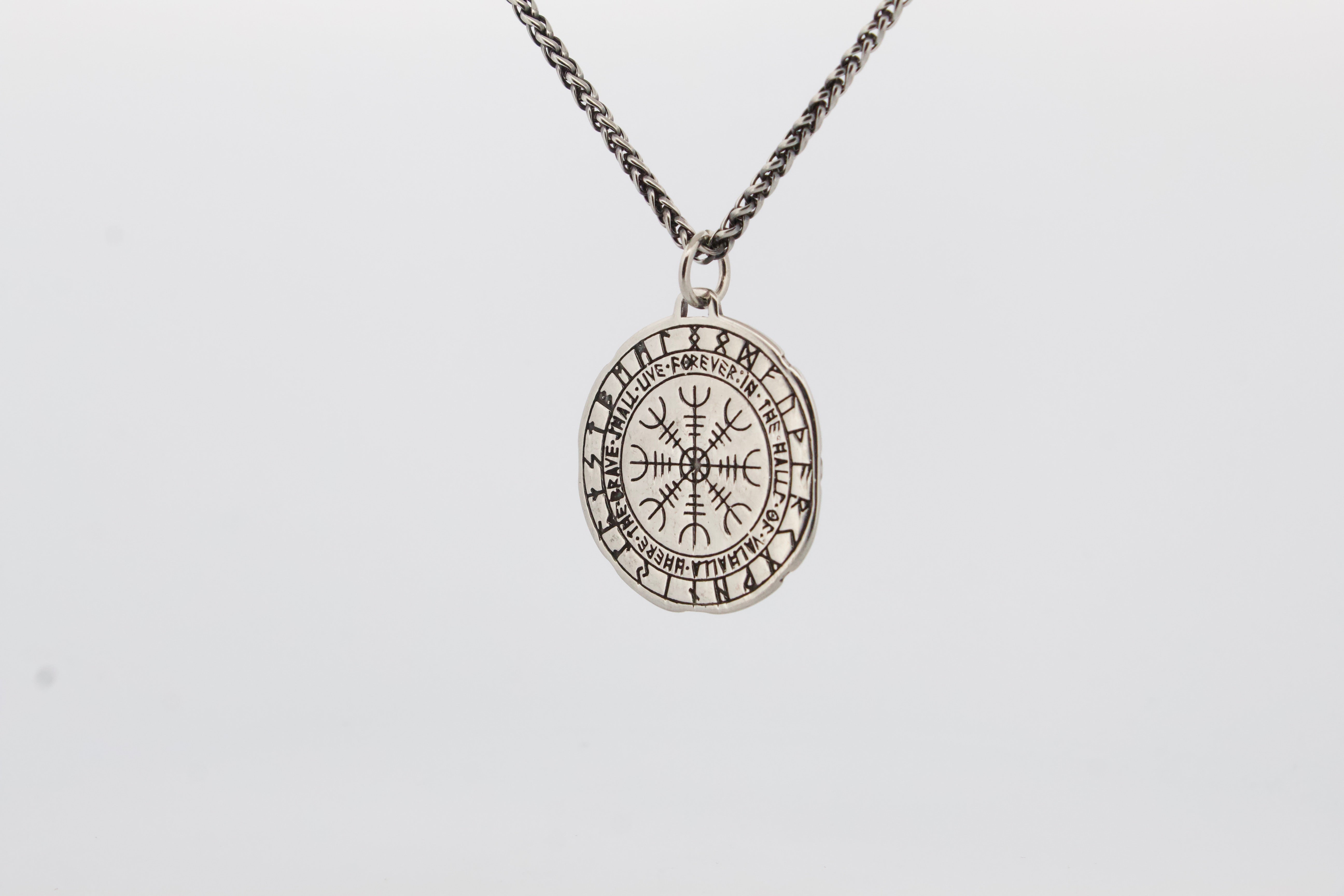 NORDIC SHIELD PENDANT & CHAIN