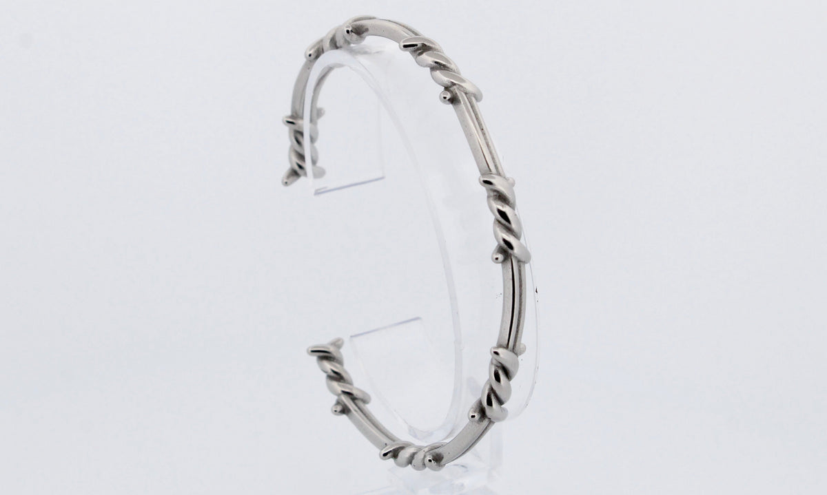 BARBED WIRE BANGLE