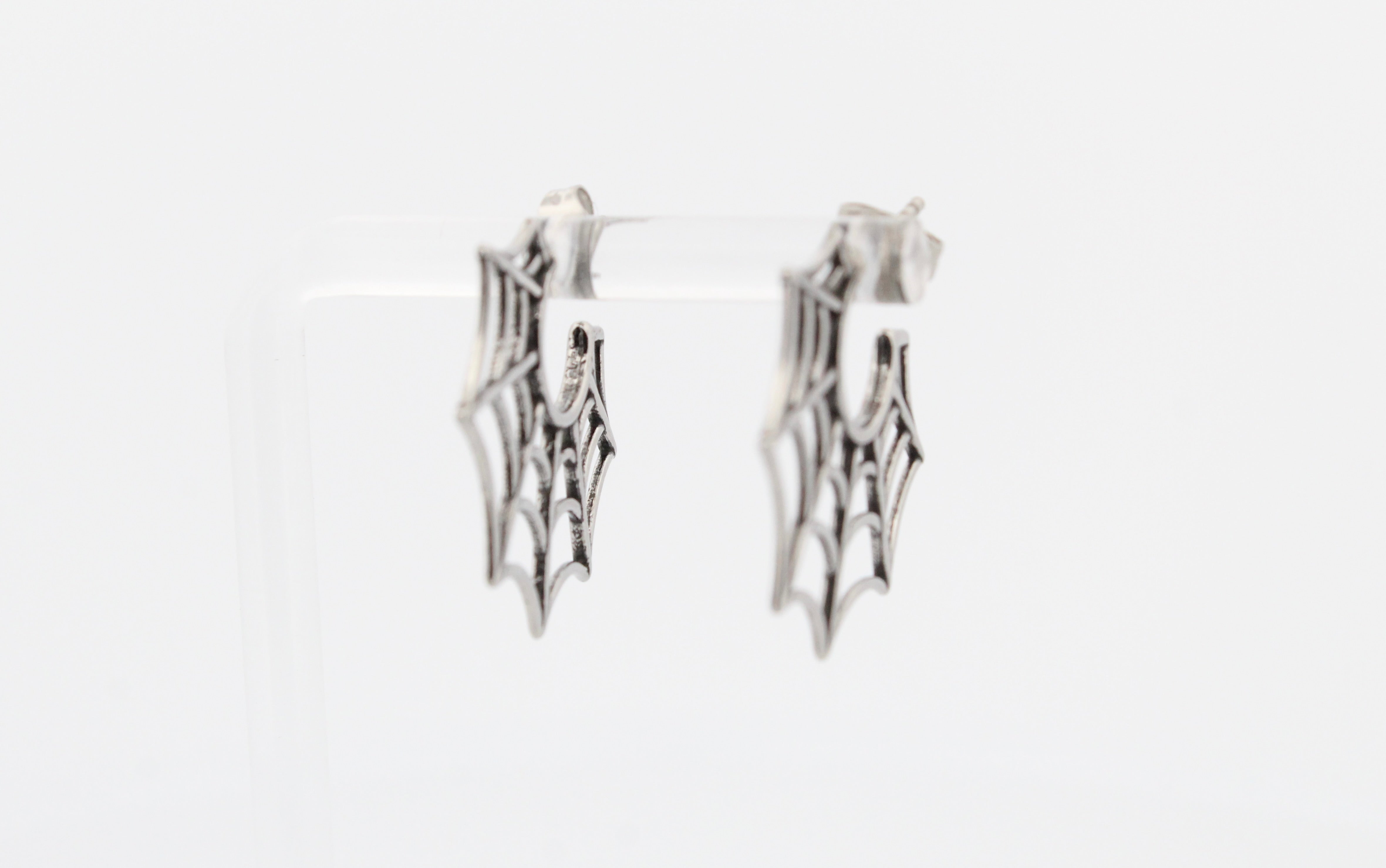 COBWEB STUD EARRINGS