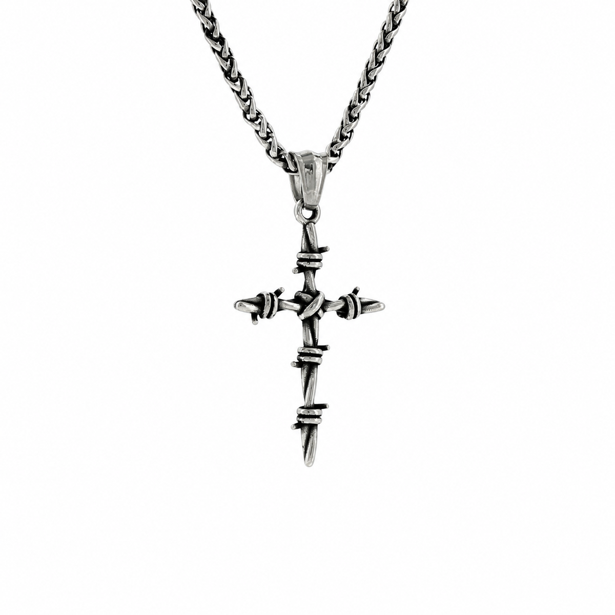 THORNBORN CROSS PENDANT & CHAIN