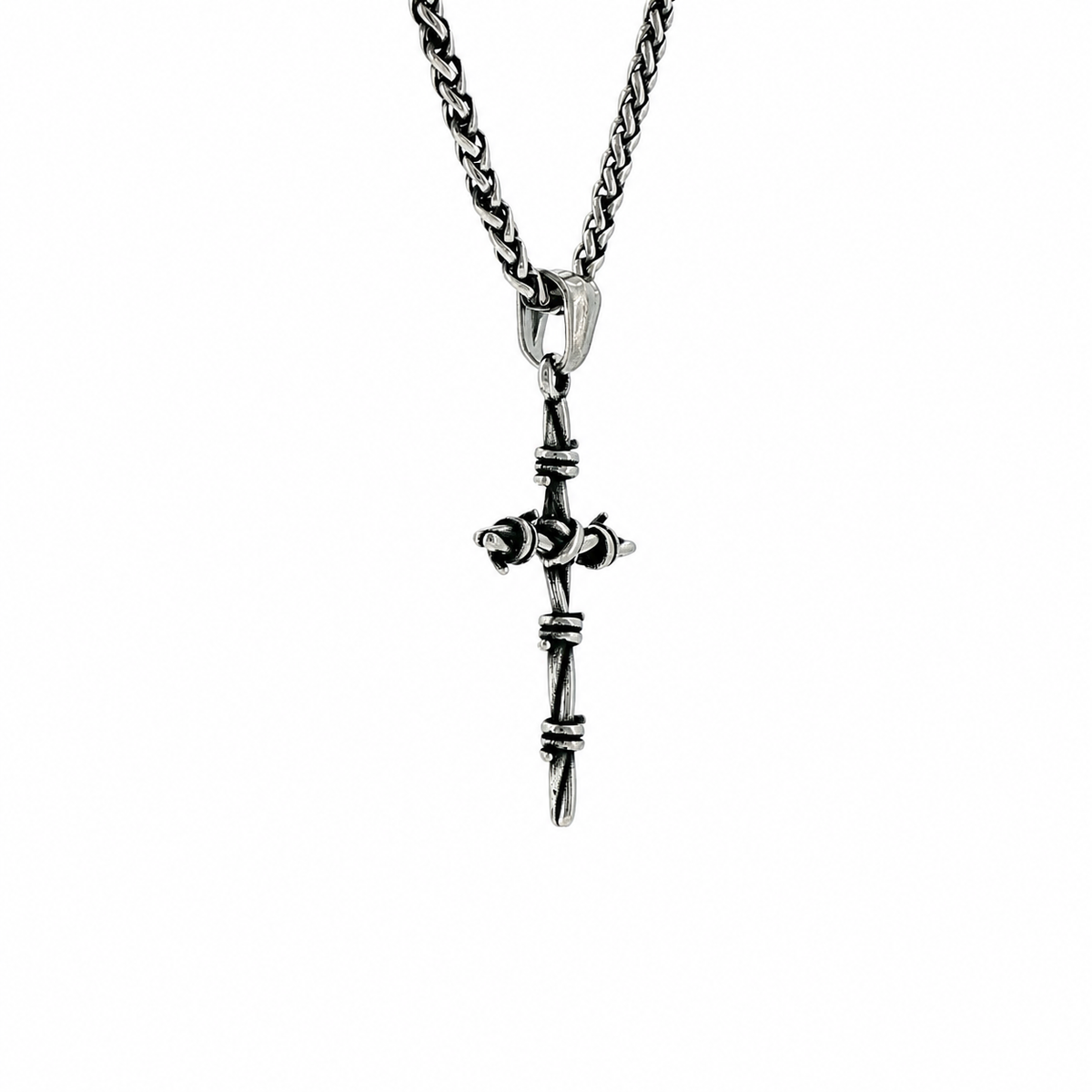 THORNBORN CROSS PENDANT & CHAIN
