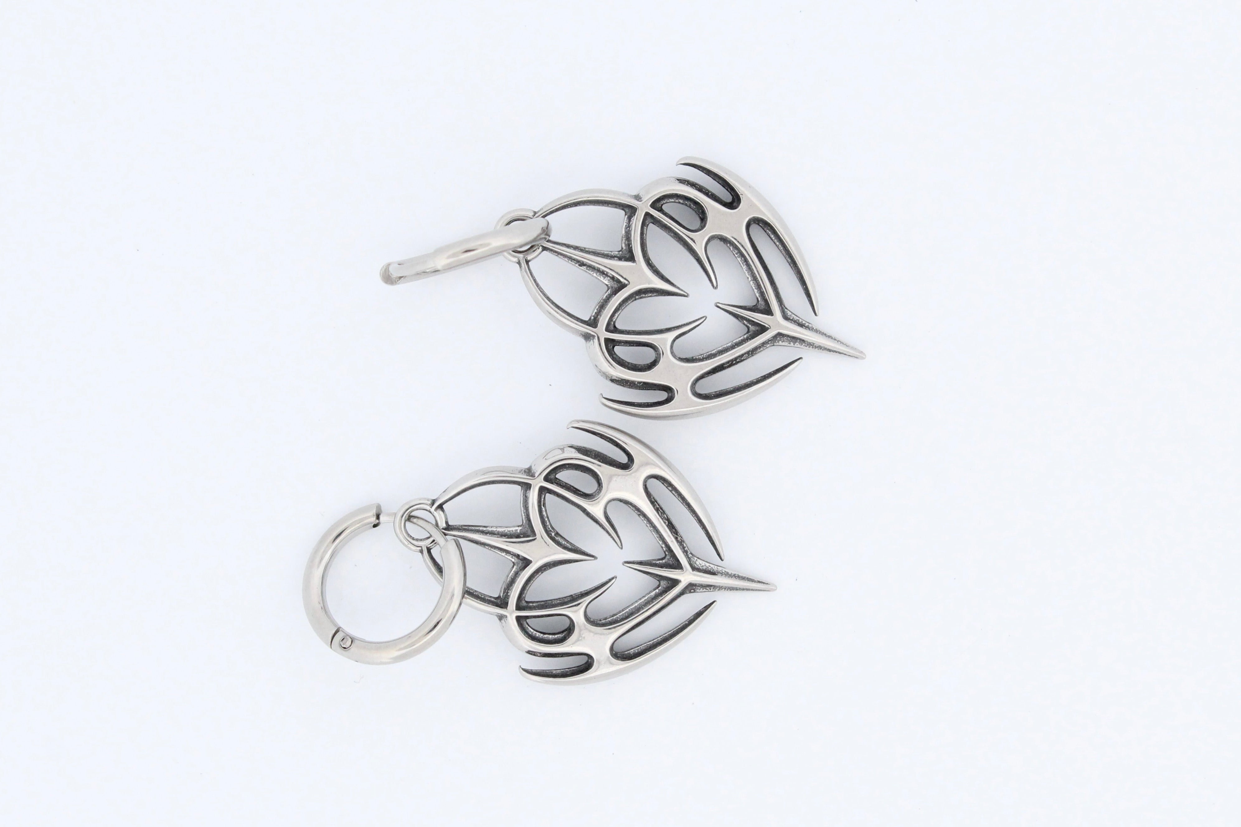 GOTHIC HOOP EARRINGS