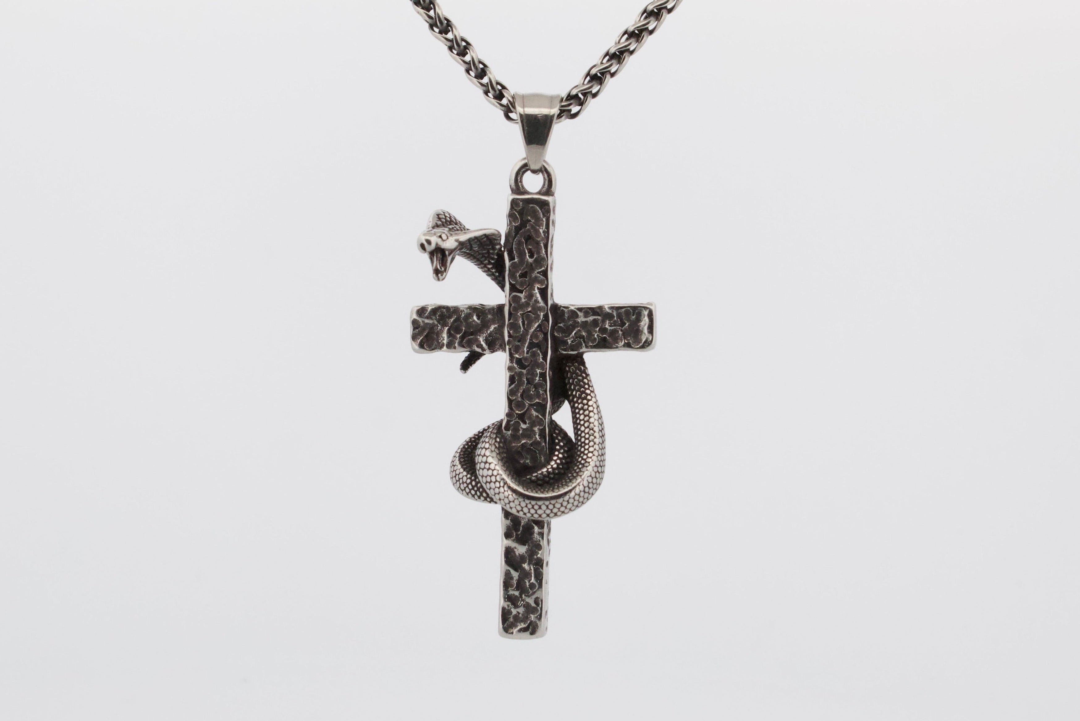 SERPENT OF FAITH PENDANT & CHAIN