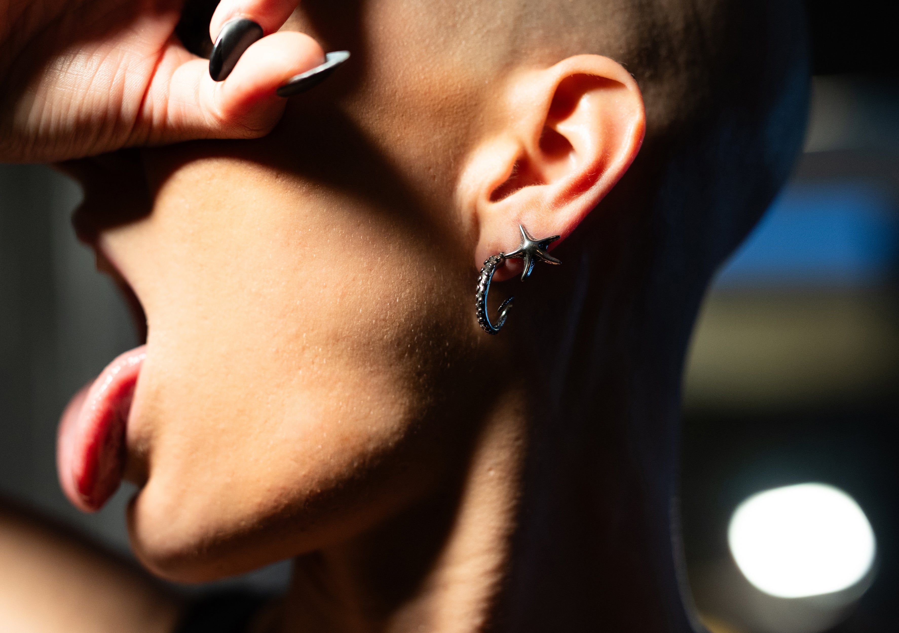 STAR FISH STUD EARRINGS