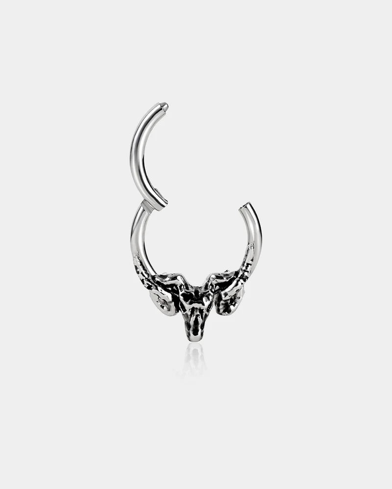 RAM SKULL SEPTUM RING