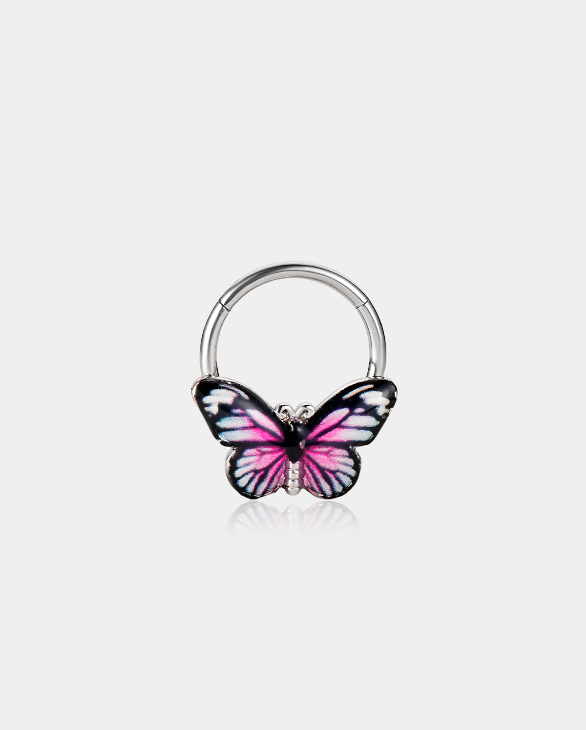 PINK BUTTERFLY DAITH SEPTUM RING
