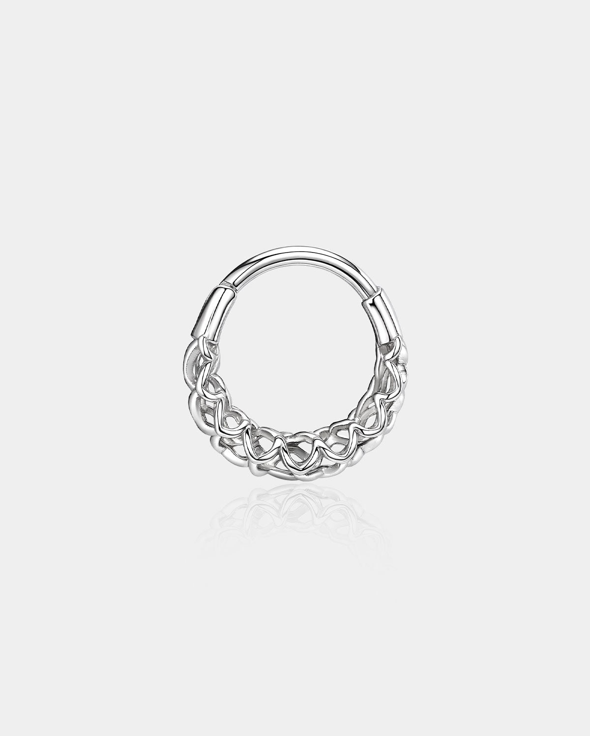 HOLLOW HOOP DAITH SEPTUM RING