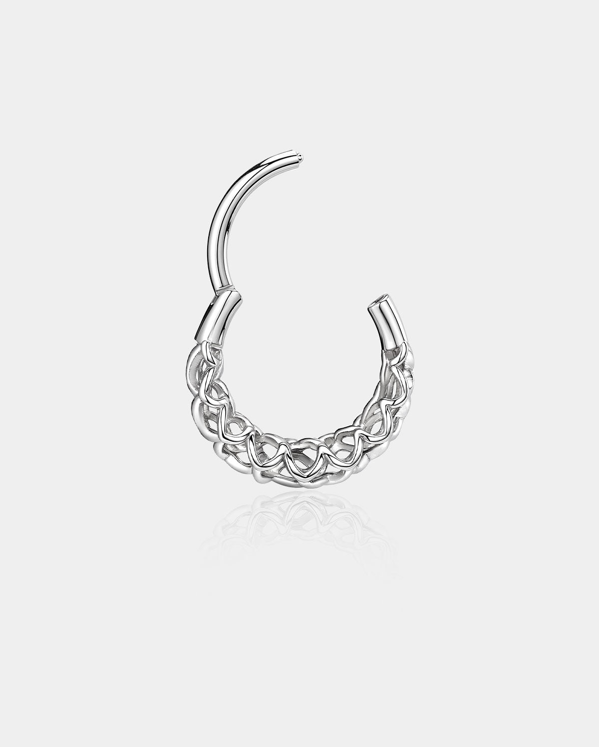 HOLLOW HOOP DAITH SEPTUM RING