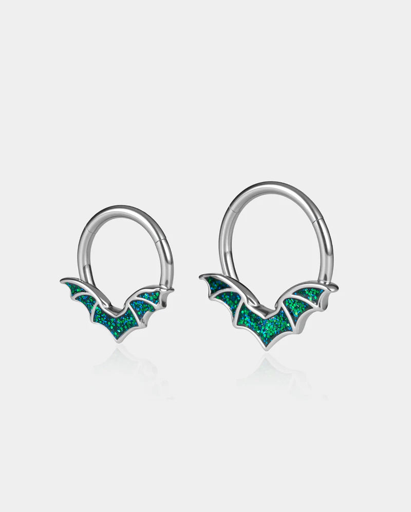 GLITTER BATWING SEPTUM RING