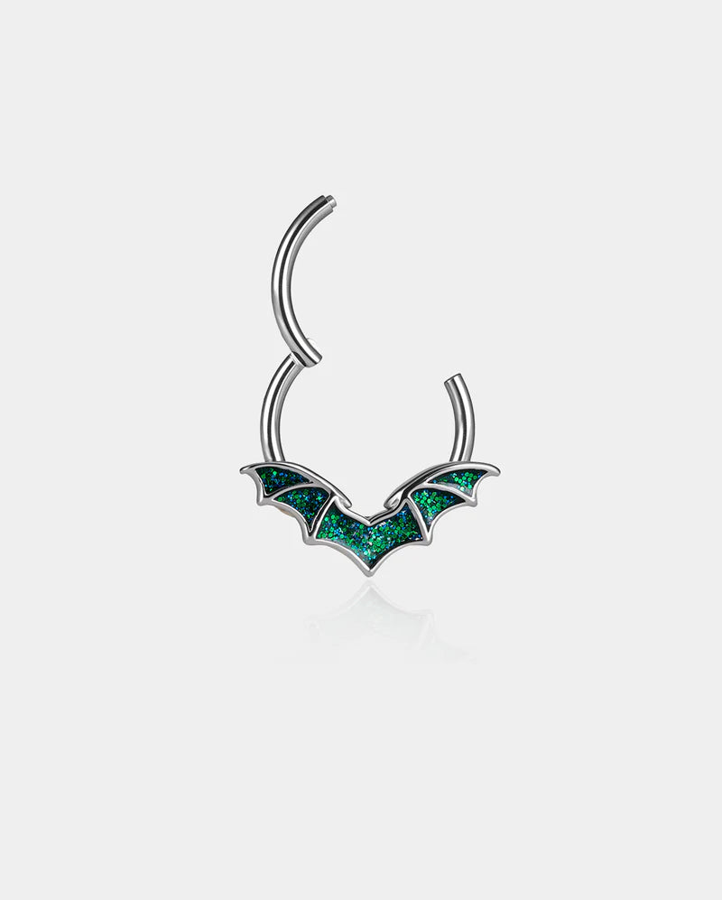 GLITTER BATWING SEPTUM RING