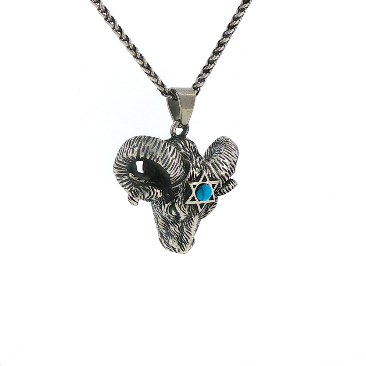 KHNUM HEAD PENDANT & CHAIN