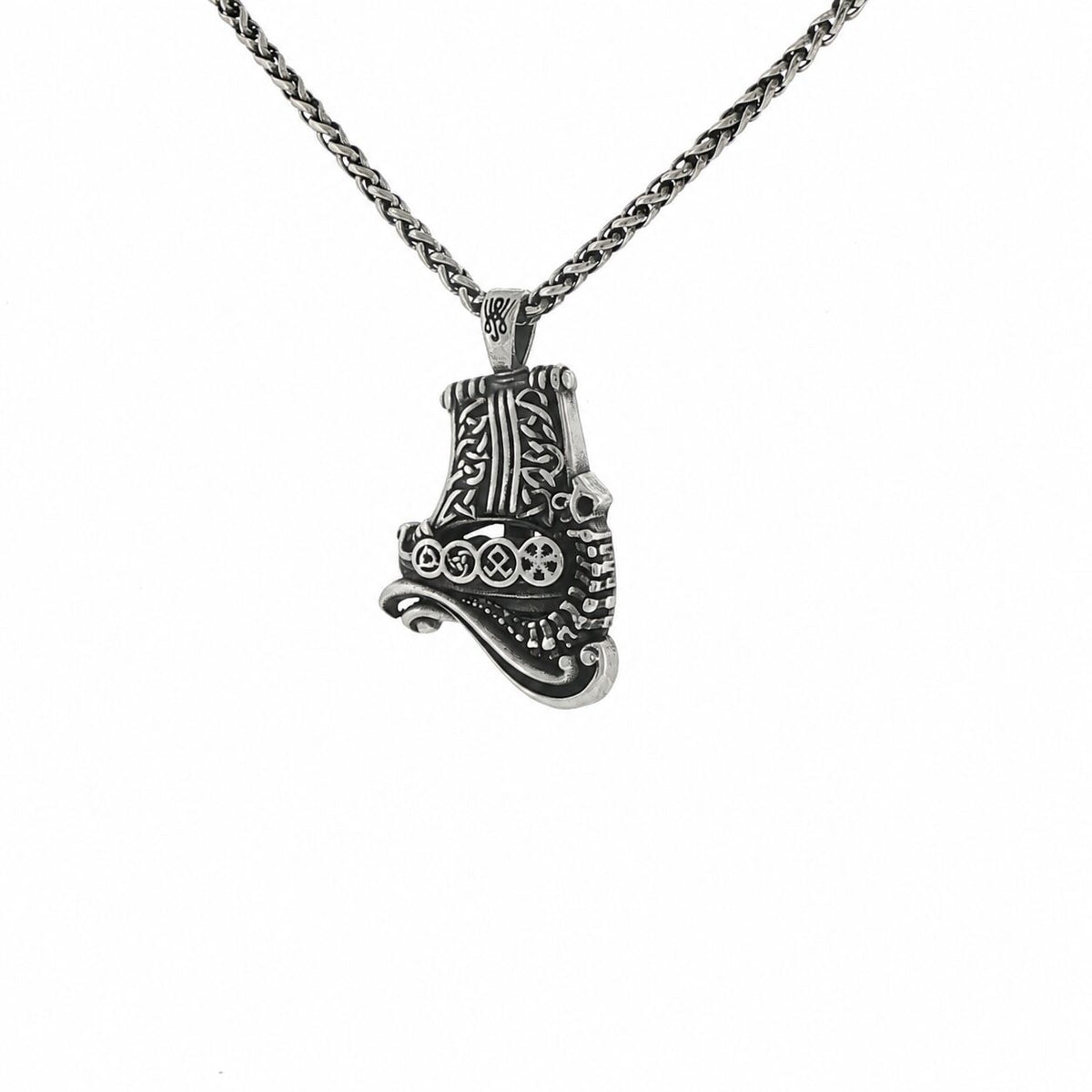 LONGSHIP PENDANT & CHAIN