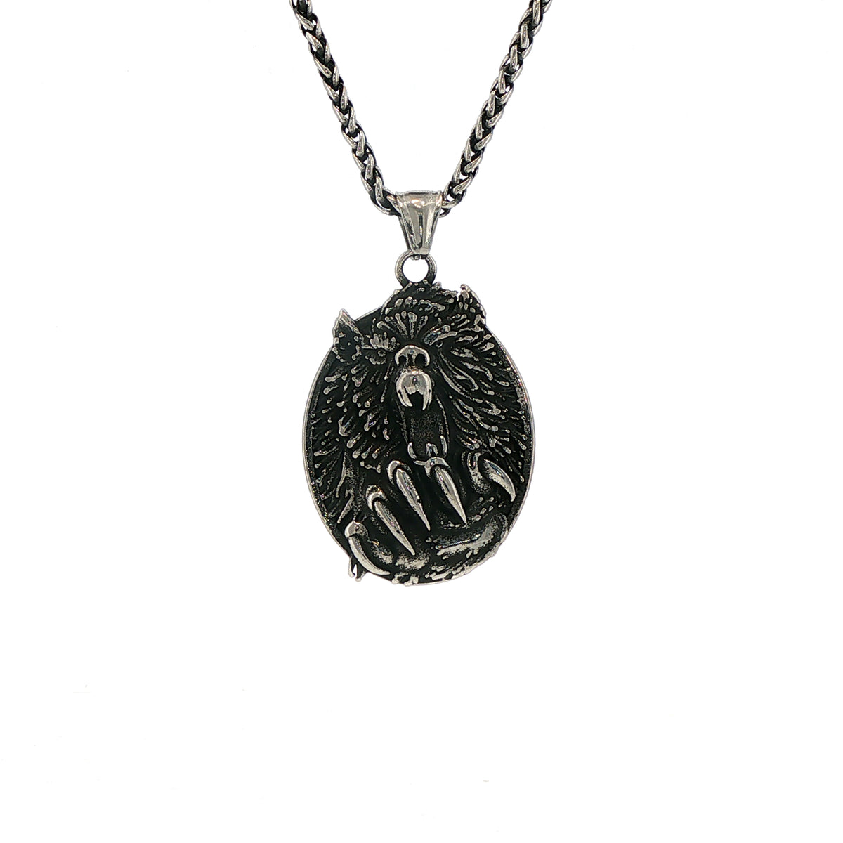 THE GRIZZLY PENDANT & CHAIN