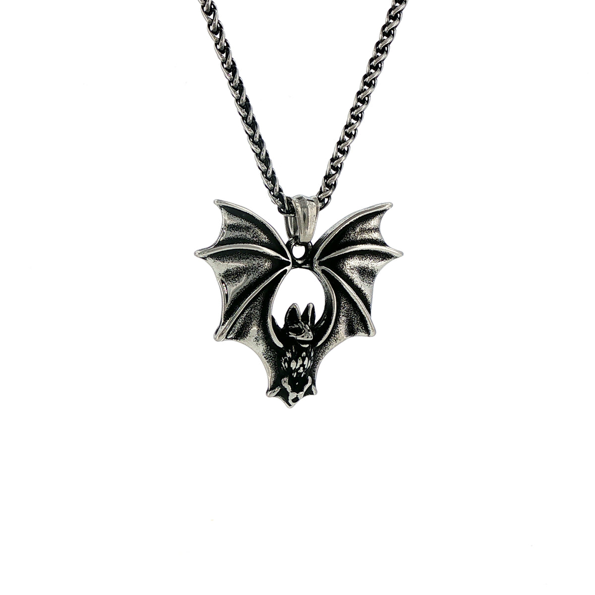 VAMPIRE BAT PENDANT & CHAIN
