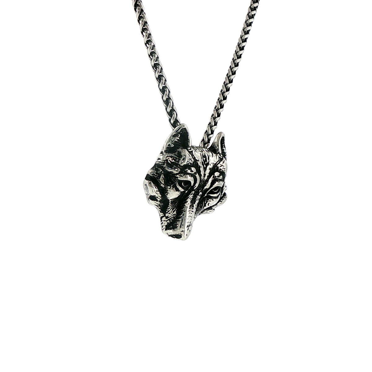 WOLF PENDANT & CHAIN