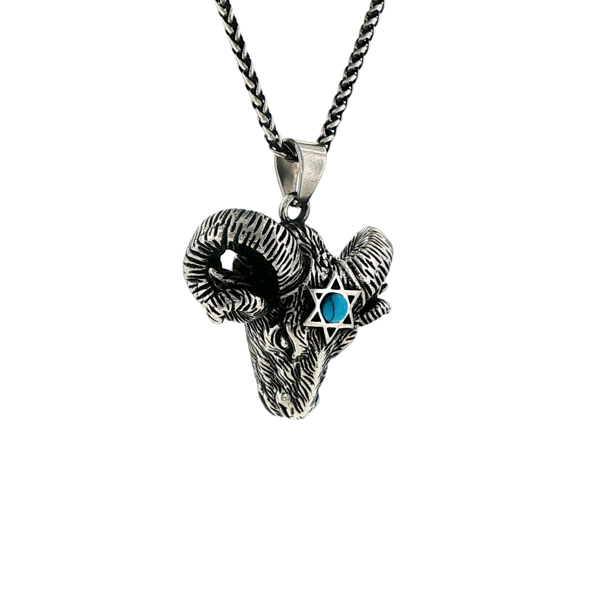 KHNUM HEAD PENDANT & CHAIN